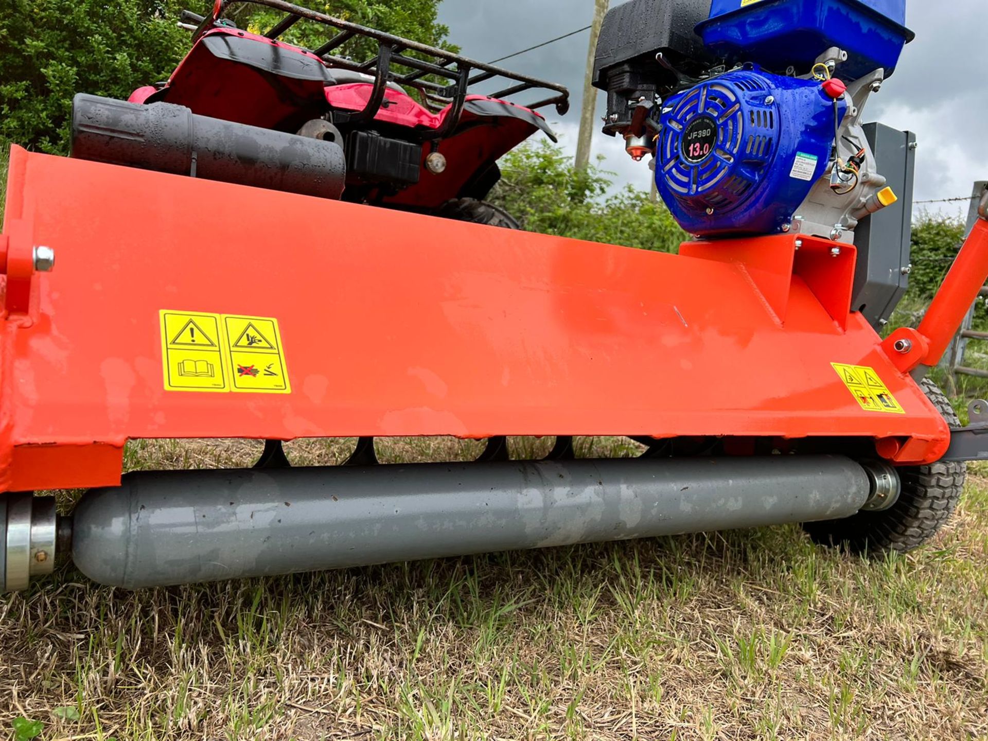 New And Unused 1.2 Metre Single Axle ATV Flail Mower *PLUS VAT* - Image 12 of 12