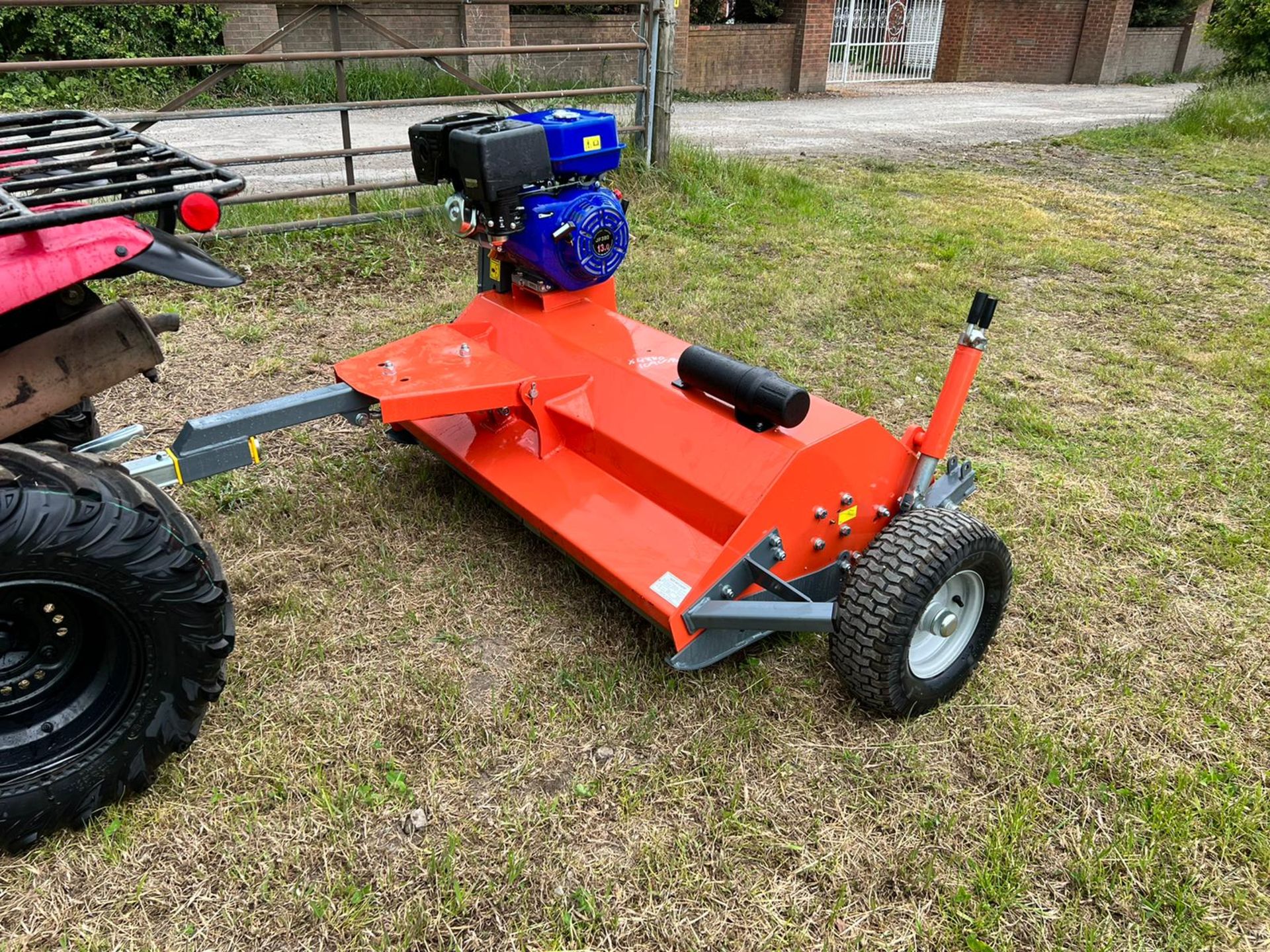 New And Unused 1.2 Metre Single Axle ATV Flail Mower *PLUS VAT* - Image 2 of 12