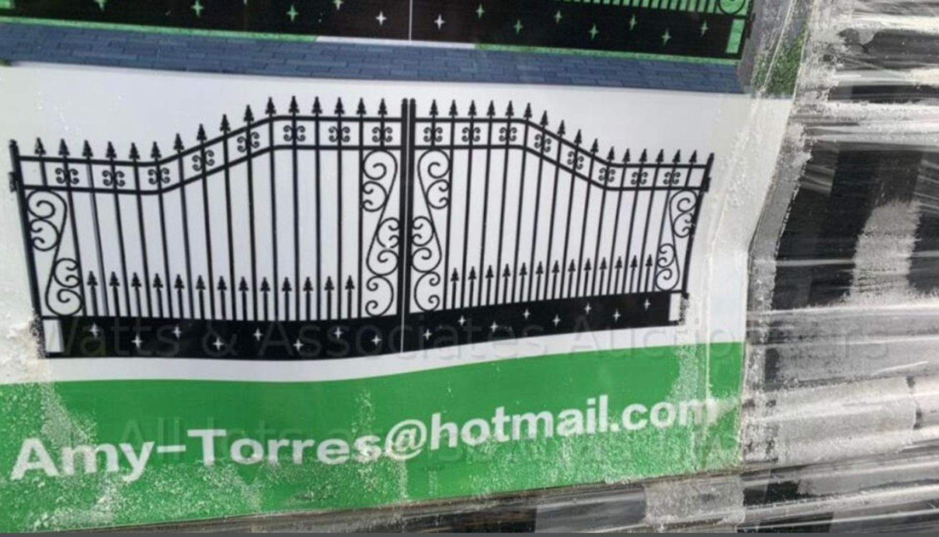 New And Unused 20FT Bi-Parting Iron Gates *PLUS VAT* - Image 3 of 4