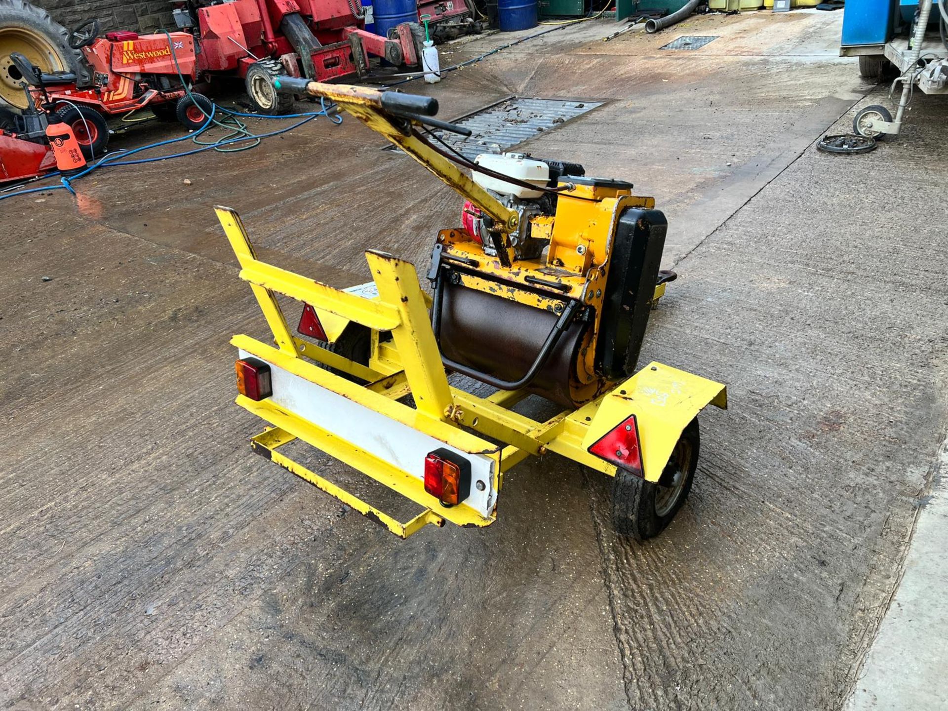 Bomag BW55E Walk Behind Pedestrian Roller With Trailer *PLUS VAT* - Image 6 of 14