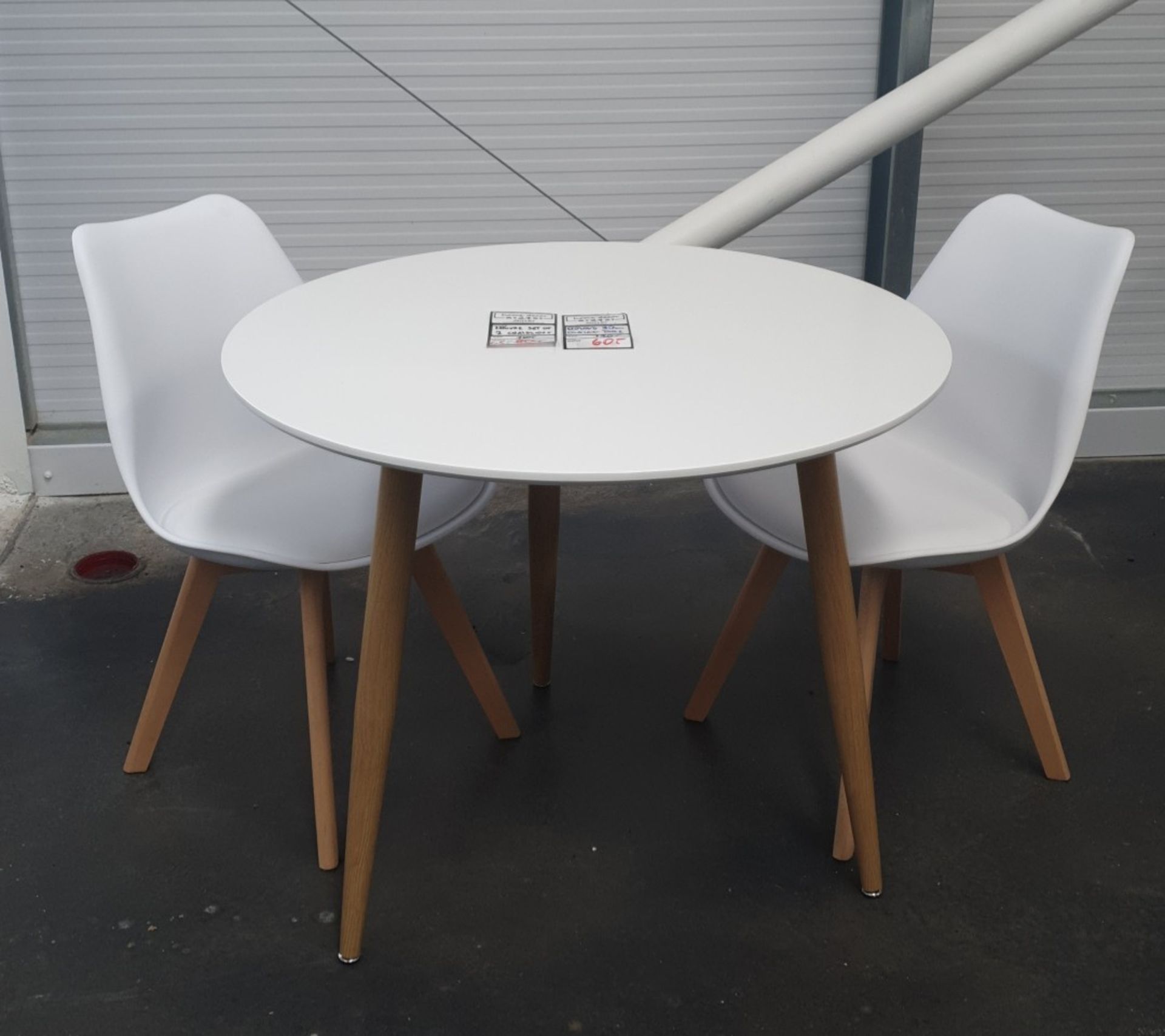 DINING TABLE SET WITH TWO CHAIRS RRP £280 *PLUS VAT*