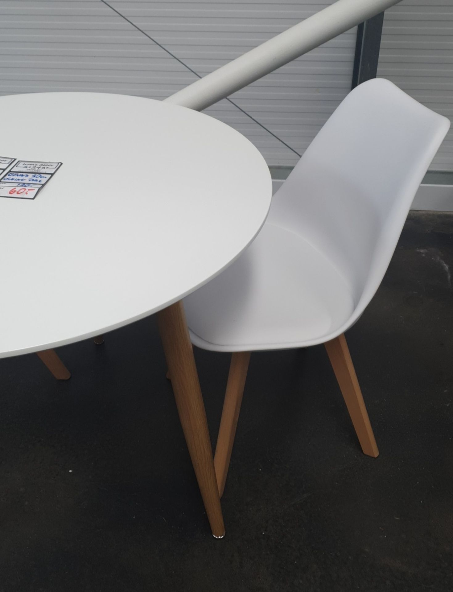 DINING TABLE SET WITH TWO CHAIRS RRP £280 *PLUS VAT* - Image 3 of 4
