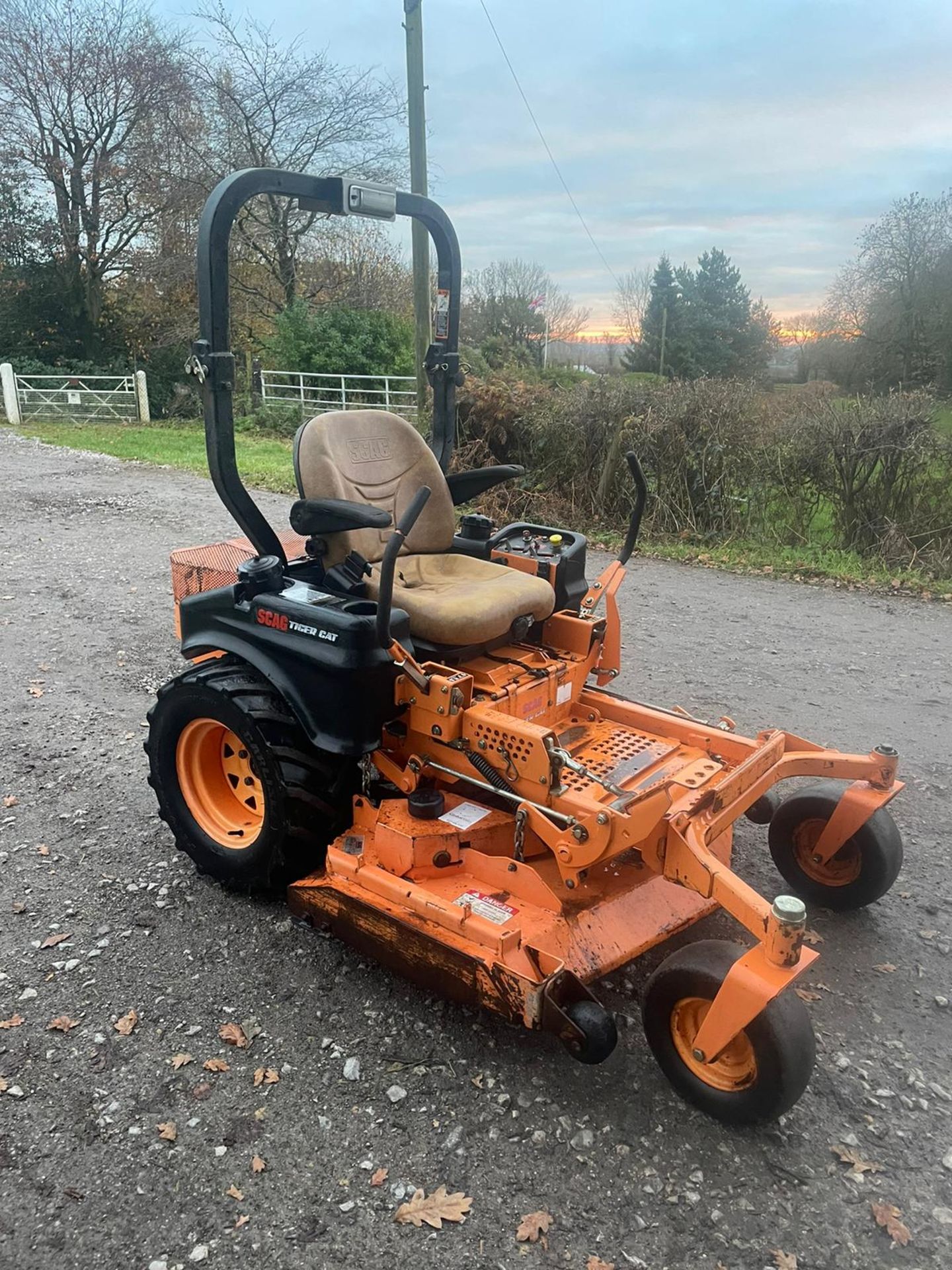 SCAG TIGERCAT ZERO TURN RIDE ON LAWN MOWER *PLUS VAT*