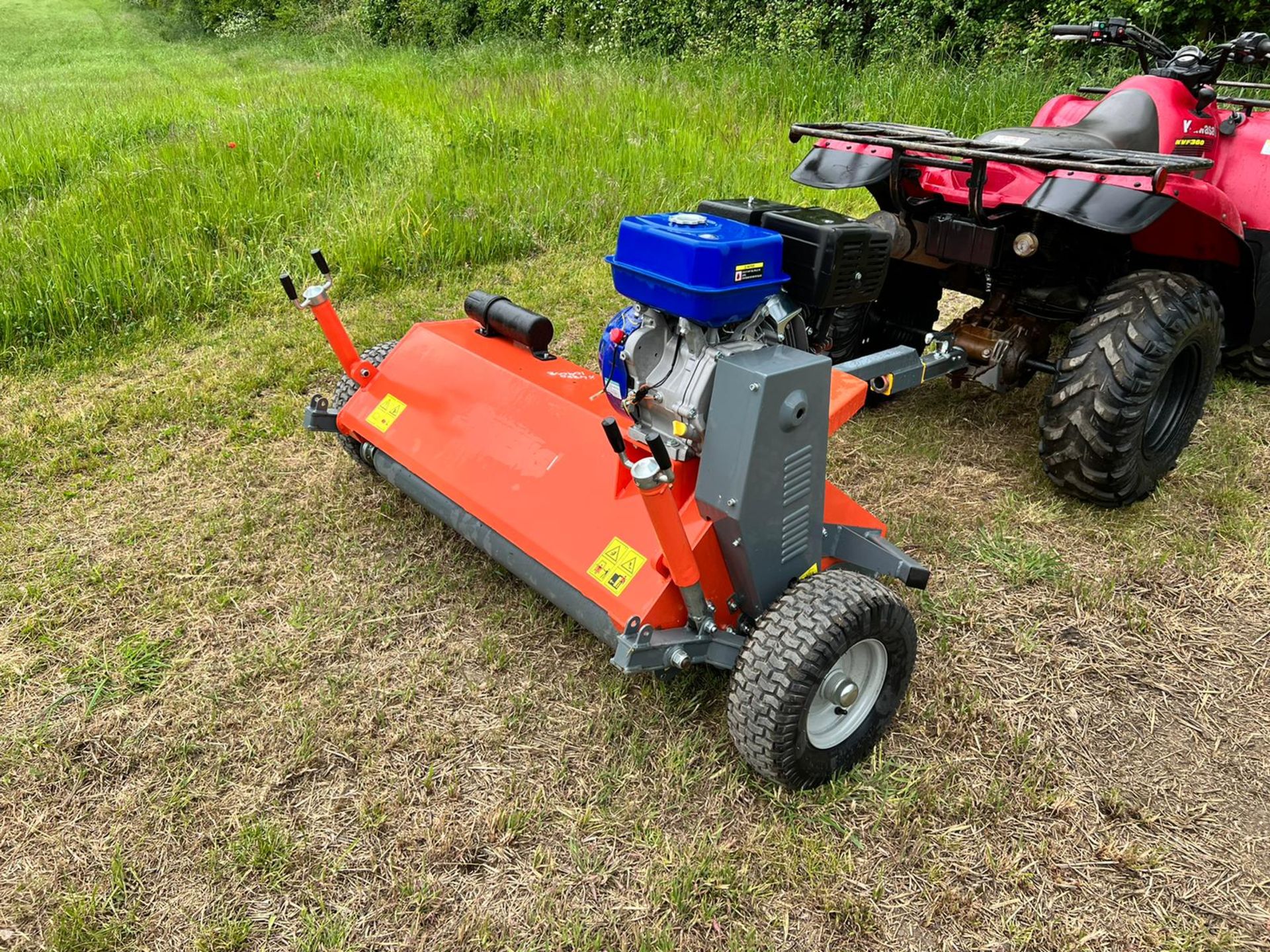 New And Unused 1.2 Metre Single Axle ATV Flail Mower *PLUS VAT* - Image 3 of 12