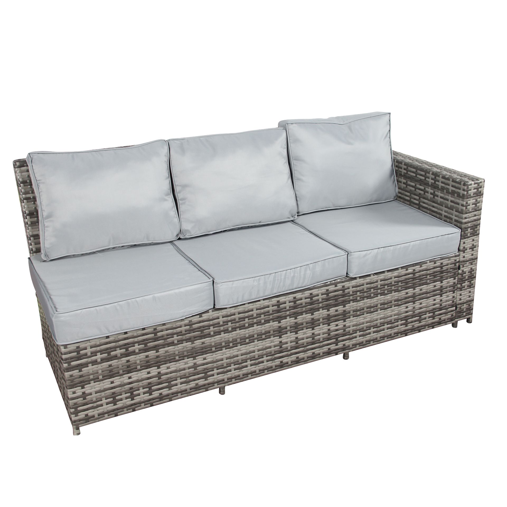 Brand new Rattan set 8 seater corner set with rise and lowering table *PLUS VAT* - Image 7 of 9