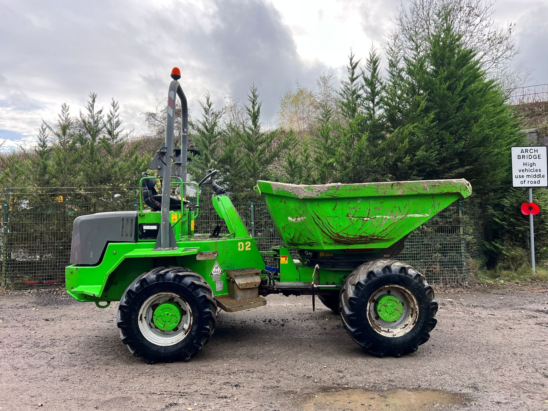 2009 NC SW6 6 Ton 4WD Swivel Skip Dumper *PLUS VAT* - Image 7 of 20