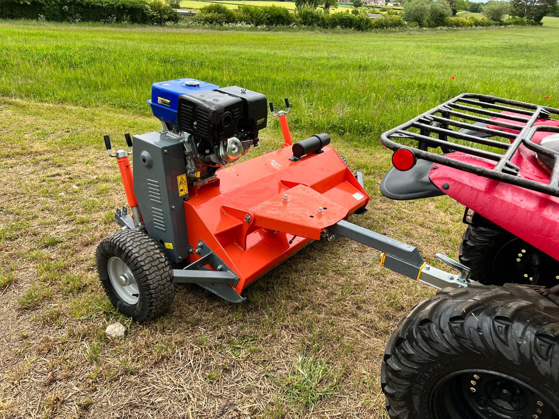 New And Unused 1.2 Metre Single Axle ATV Flail Mower *PLUS VAT* - Image 4 of 12