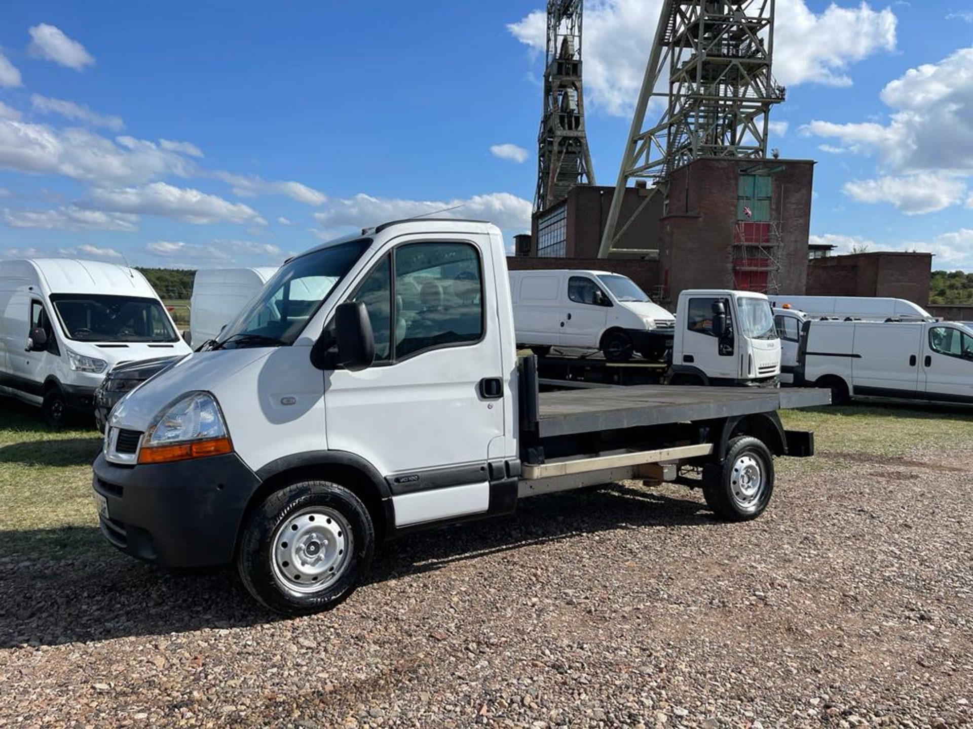 2006 RENAULT MASTER CCPML35 DCI100 MWB WHITE CHASSIS CAB *NO VAT* - Image 2 of 14