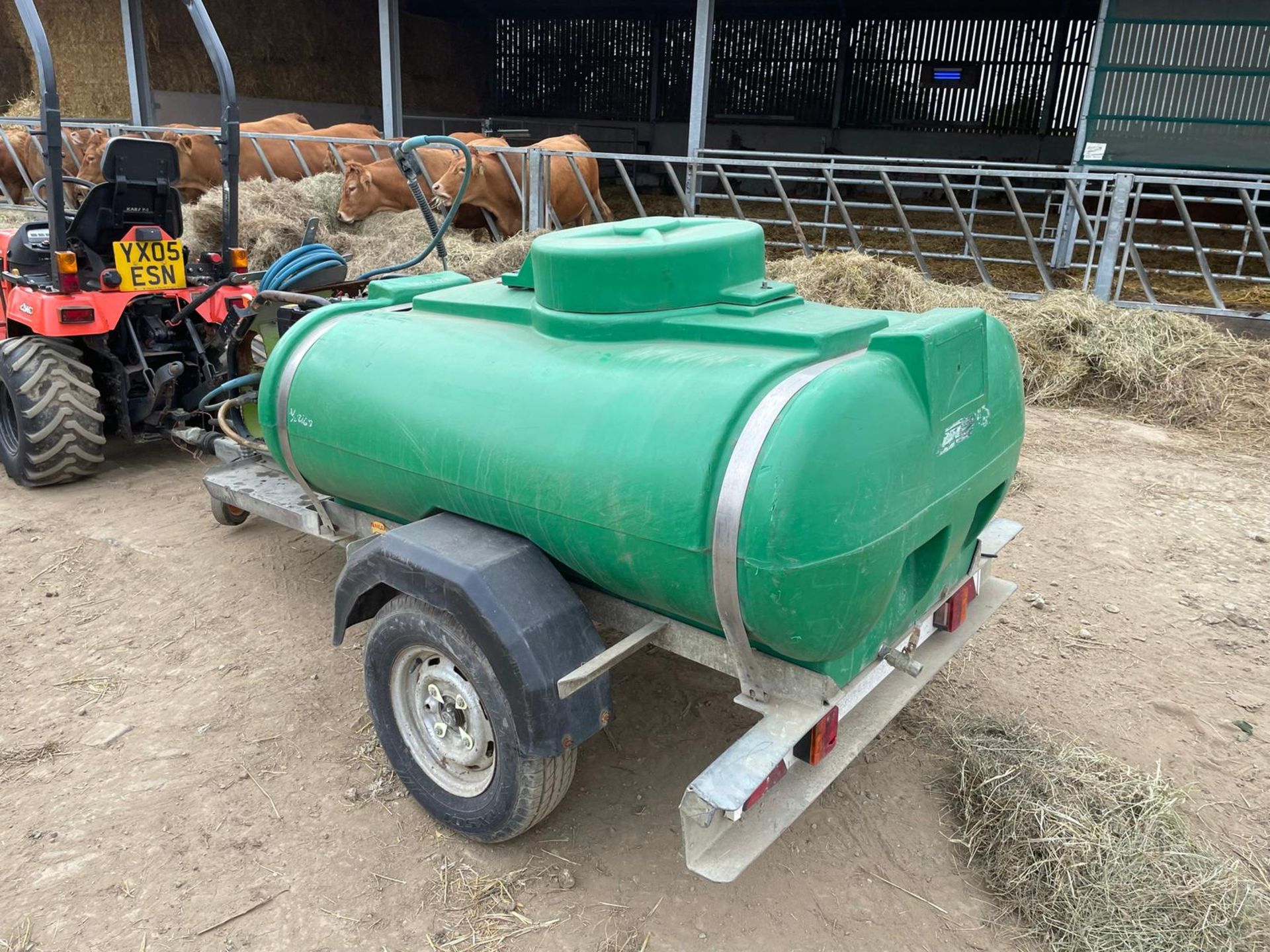 TRAILER ENGINEERING SINGLE AXLE DIESEL PRESSURE WASHER BOWSER TRAILER *PLUS VAT*