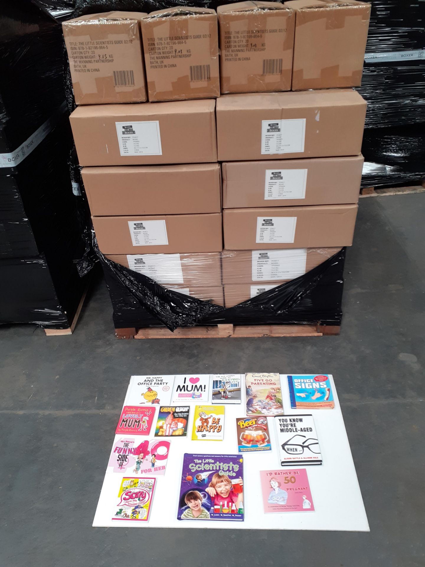 STOCK OF BOOKS OUT OF BOXER BOOKS UK - EXCELLENT CHRISTMAS STOCK *NO VAT*