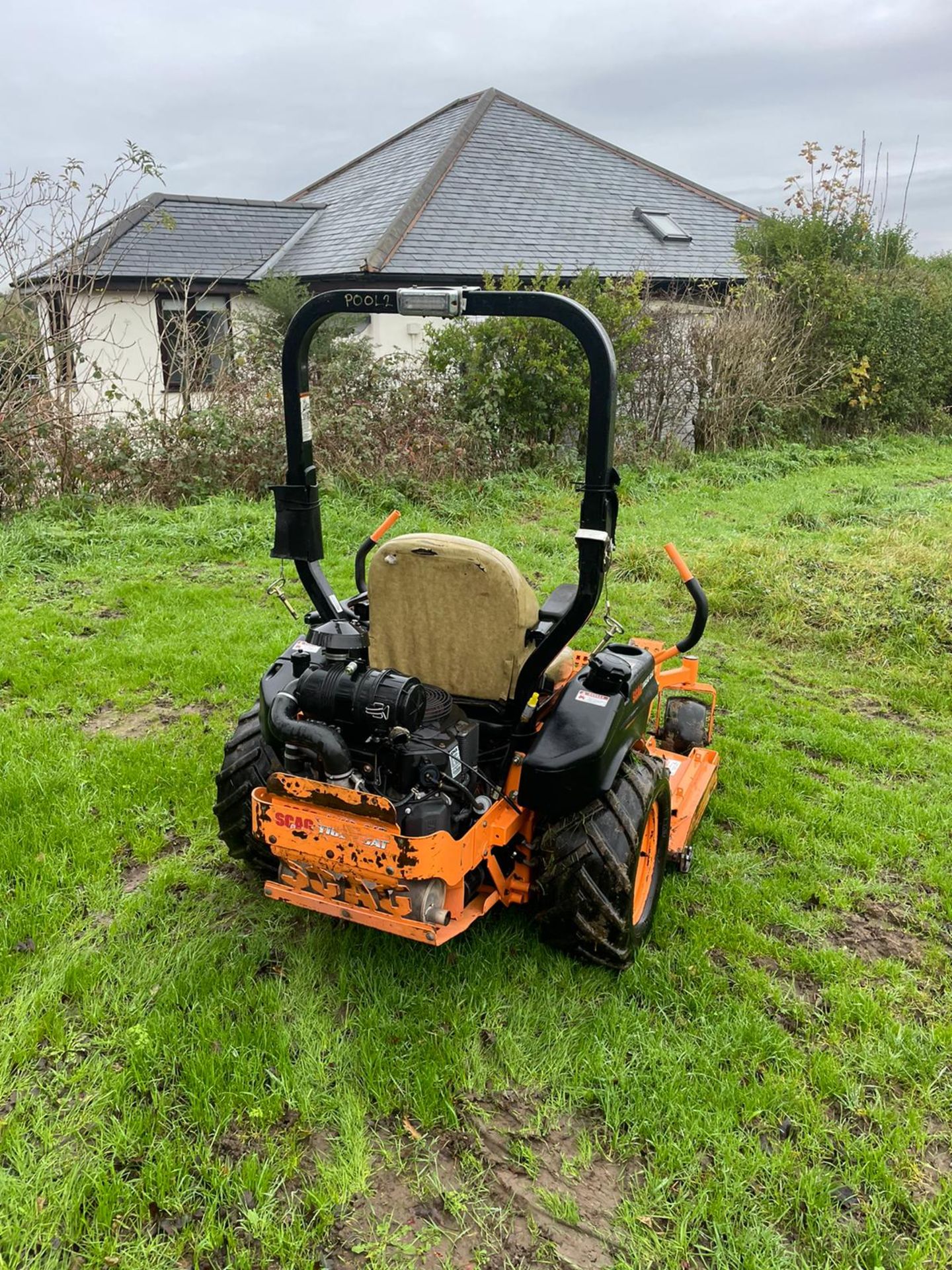 2014 SCAG TIGERCAT ZERO TURN RIDE ON LAWN MOWER *PLUS VAT* - Image 7 of 8