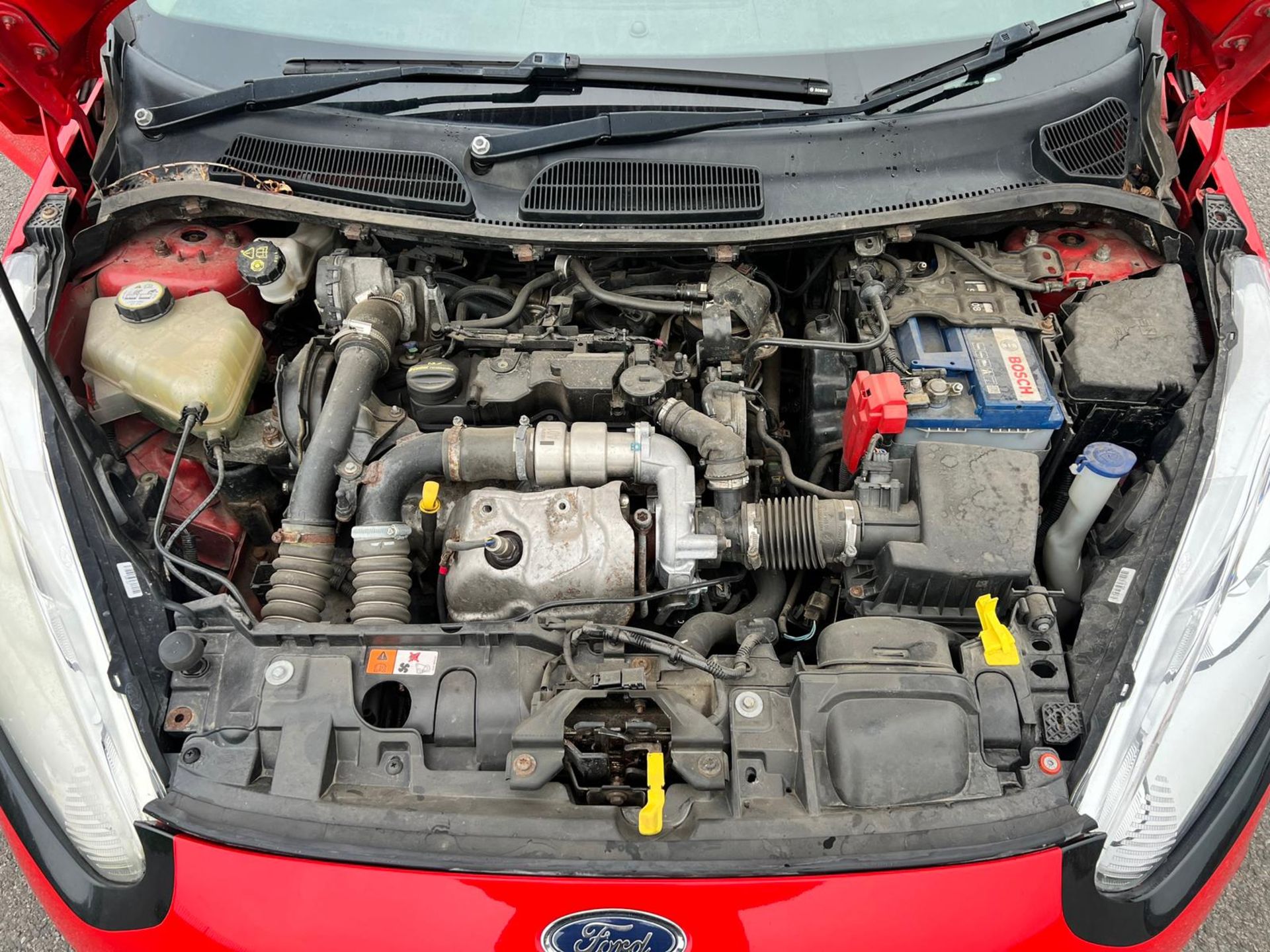 2016 Ford Fiesta 1.5 Diesel TDCI Red Car Derived Panel Van *PLUS VAT* - Image 15 of 29