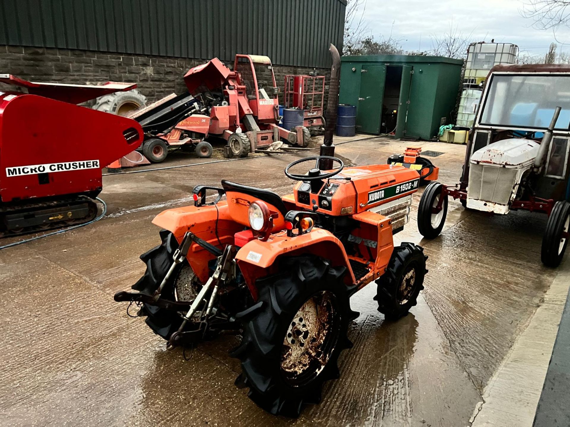 Kubota B1502-M 4WD Compact Tractor - All Gears Work *NO VAT* - Image 15 of 17