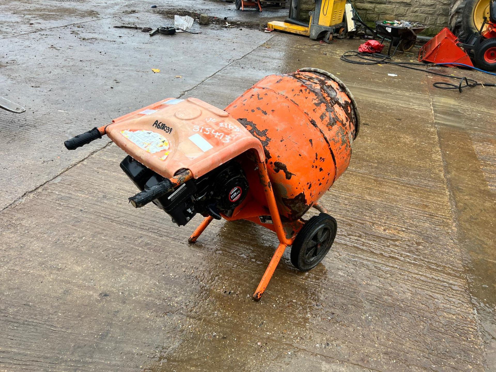 Belle Minimix 150 Petrol Cement Mixer *PLUS VAT* - Image 6 of 11