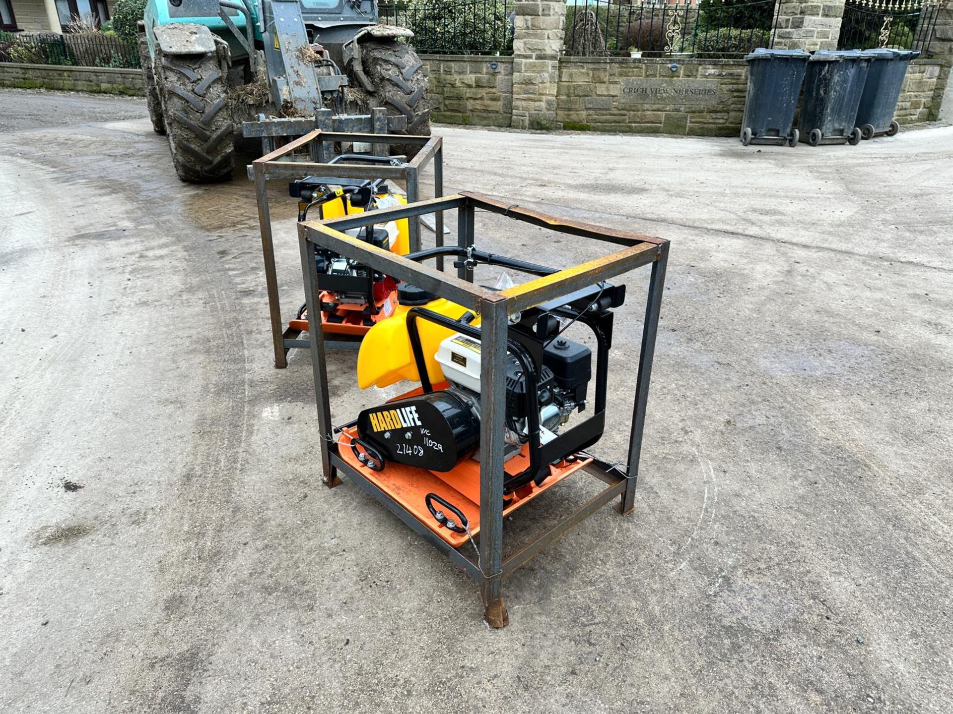 New And Unused Hardlife PB15 Compaction Plate With Water Tank *PLUS VAT* - Image 3 of 10