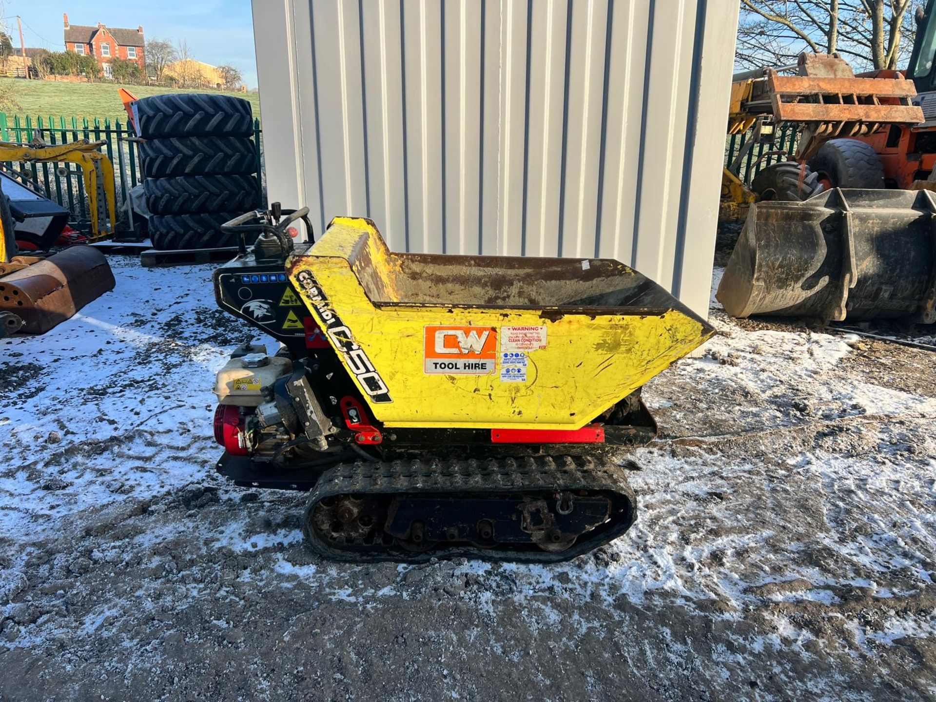 2018 Cormidi C6.50 High Tip Tracked Dumper *PLUS VAT* - Image 3 of 16