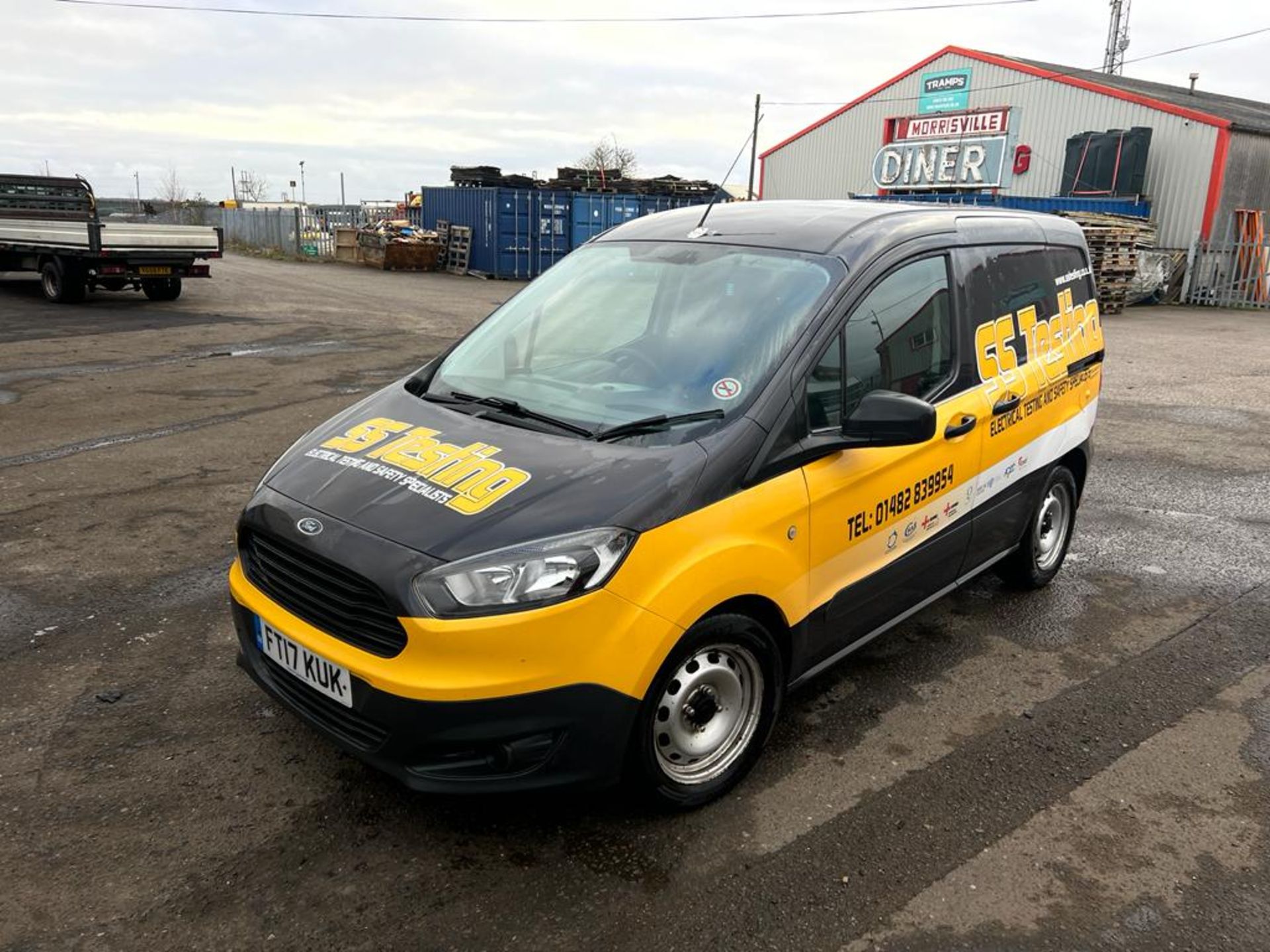 2017 FORD TRANSIT COURIER BASE TDCi WHITE PANEL VAN *PLUS VAT*