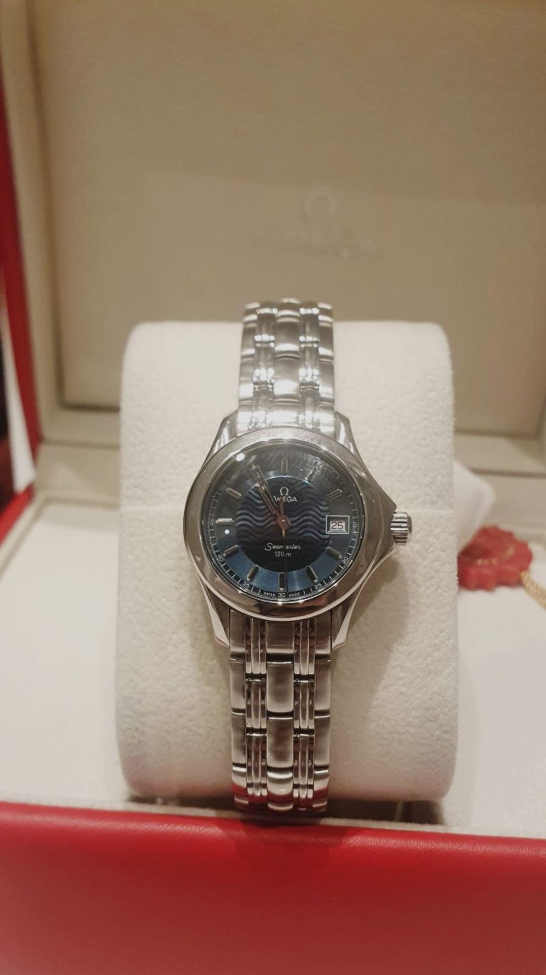 OMEGA SEAMASTER 120M WOMENS Swiss Watch with box NO VAT - Image 8 of 11