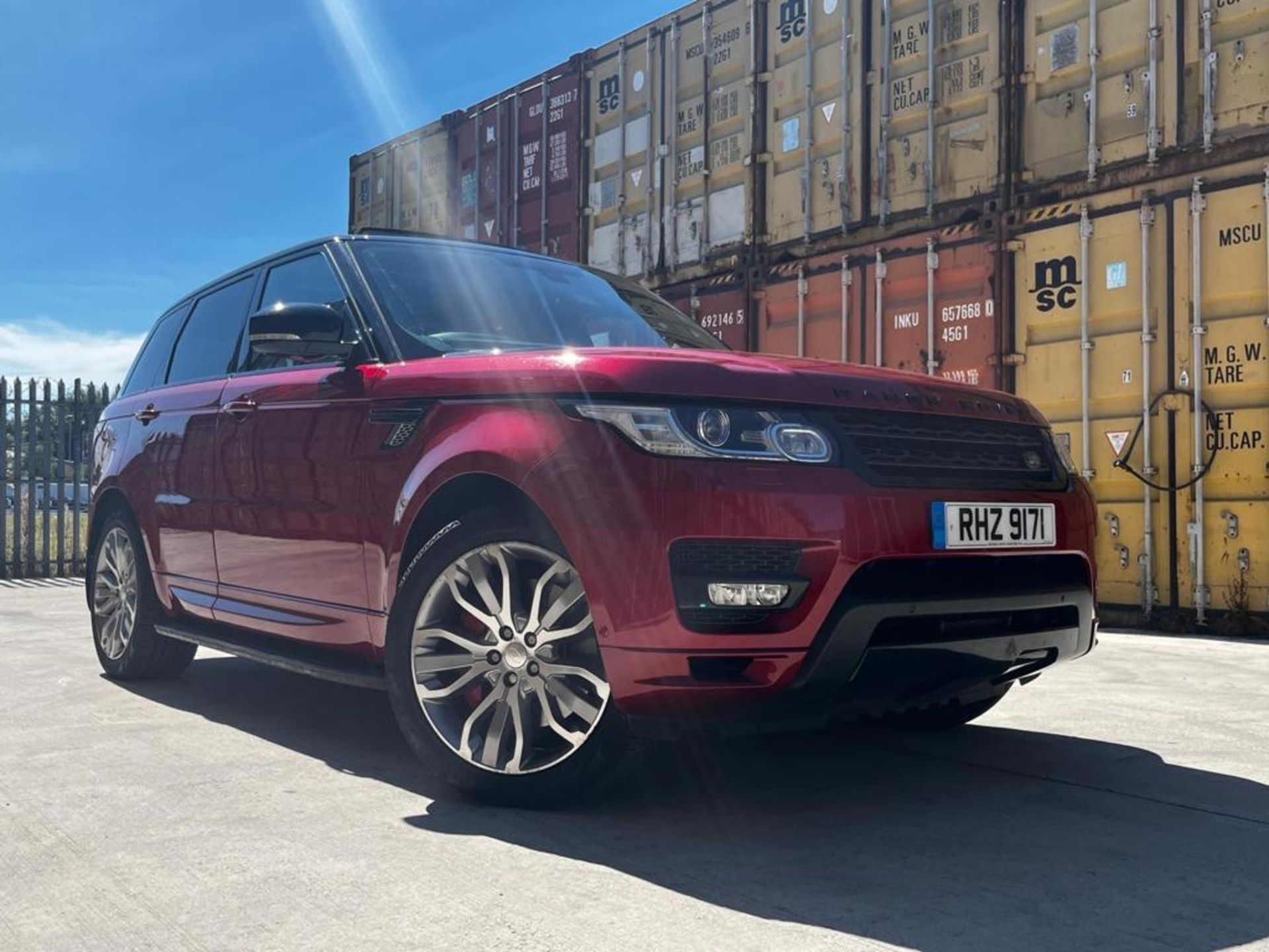 2014 LAND ROVER RANGE ROVER SPORT AUTOBIOGRAPHY DYNAMIC SDV8 AUTOMATIC RED *PLUS VAT*