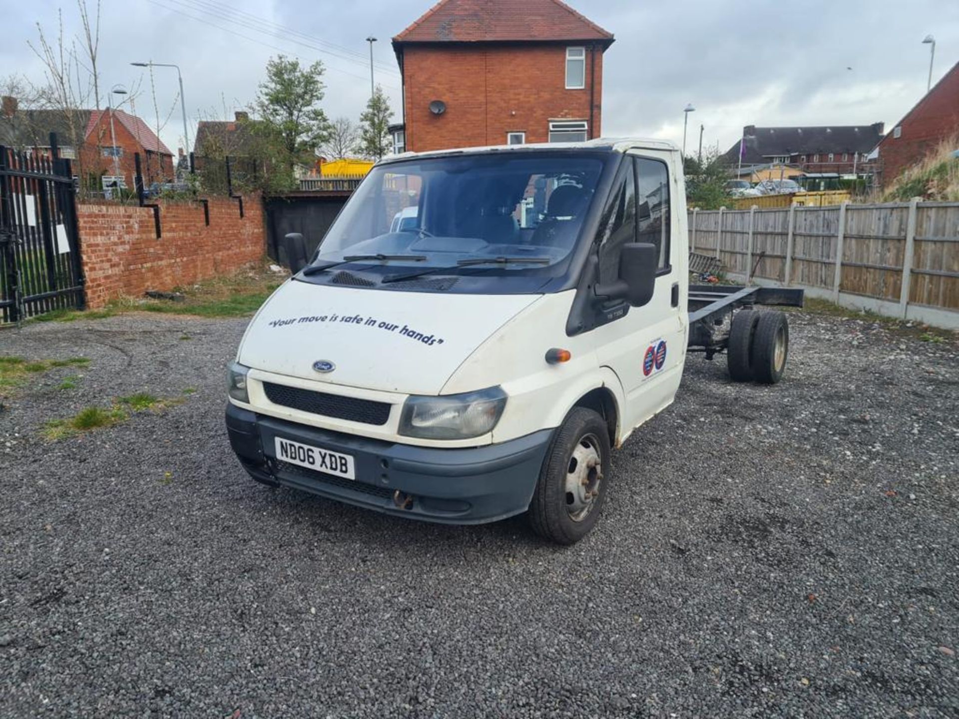 2006 FORD TRANSIT 350 LWB WHITE LONG WHEEL BASE *NO VAT* - Image 2 of 7