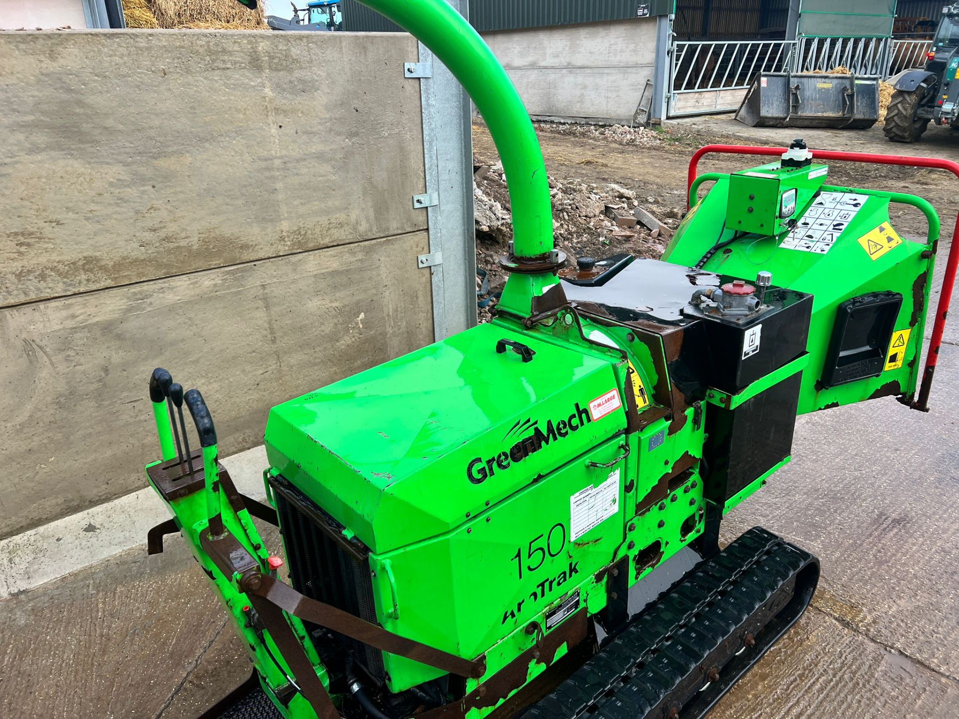 2014 Greenmech Arbtrack 150-35 Diesel Tracked Woodchipper *PLUS VAT* - Image 17 of 24