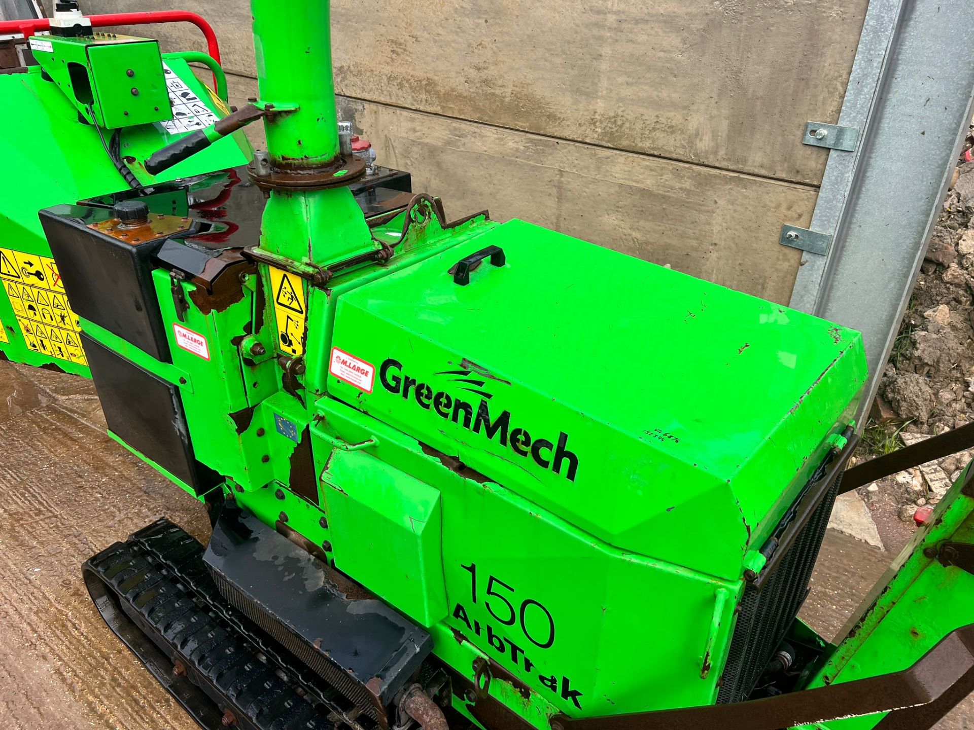 2014 Greenmech Arbtrack 150-35 Diesel Tracked Woodchipper *PLUS VAT* - Image 20 of 24