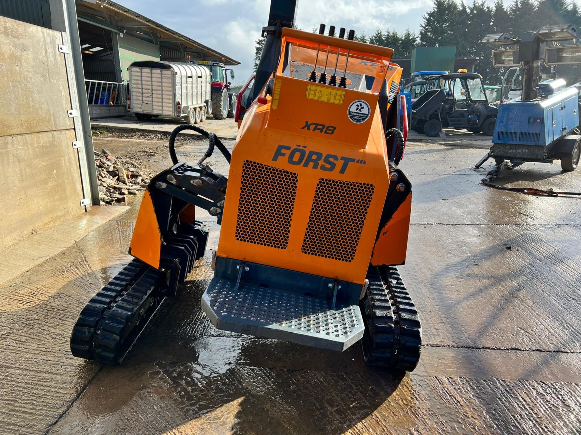 2015 Forst XR8D Traxion 8” Hydraulic Lift Diesel Wood Chipper With Winch *PLUS VAT* - Image 26 of 26