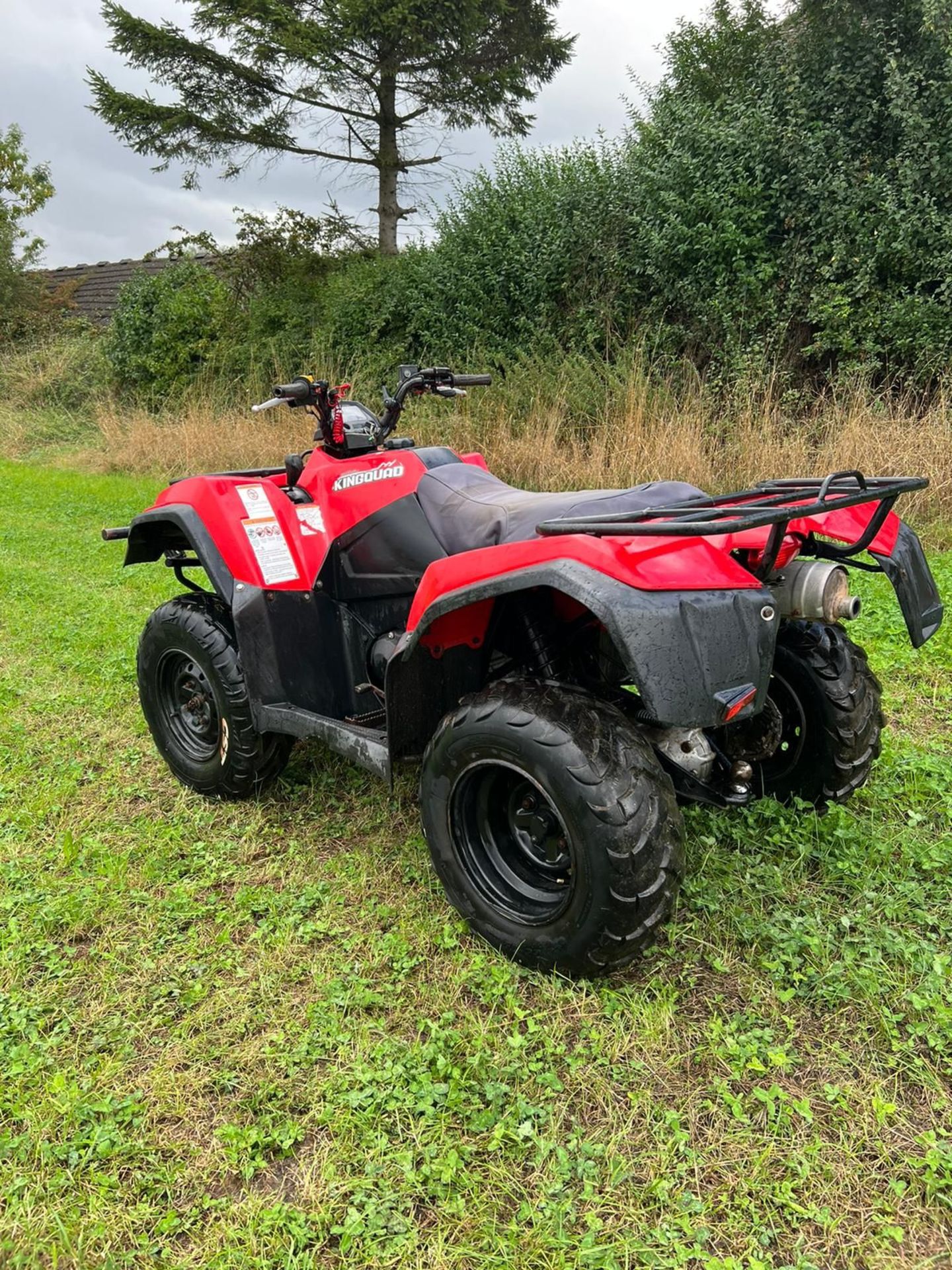 2017 SUZUKI KINGQUAD 400FI 4x4 - 4 WHEEL DRIVE - GOOD TYRES *PLUS VAT* - Image 7 of 10