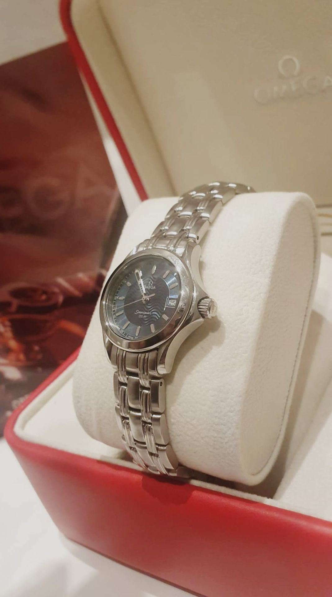 OMEGA SEAMASTER 120M WOMENS Swiss Watch with box NO VAT - Image 7 of 11