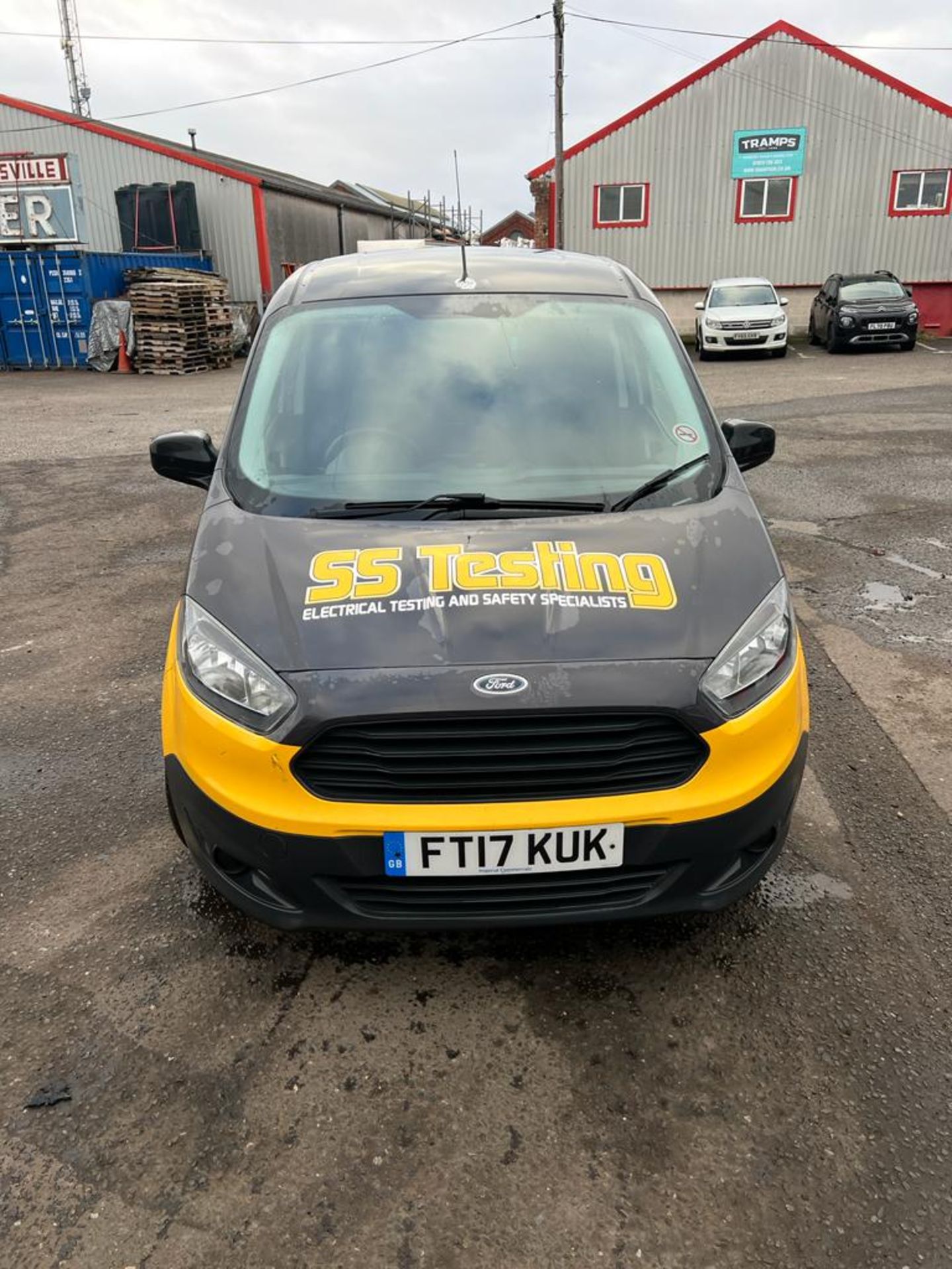 2017 FORD TRANSIT COURIER BASE TDCi WHITE PANEL VAN *PLUS VAT* - Image 2 of 13