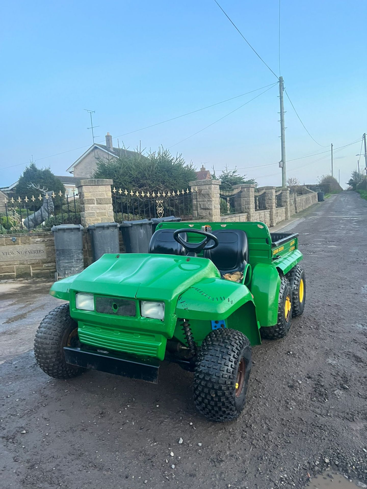 JOHN DEERE 6x4 GATOR - YANMAR DIESEL ENGINE *PLUS VAT*