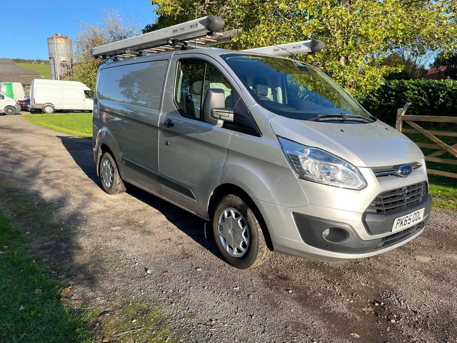 2015/65 FORD TRANSIT CUSTOM 290 TREND E-TEC SILVER PANEL VAN *PLUS VAT*