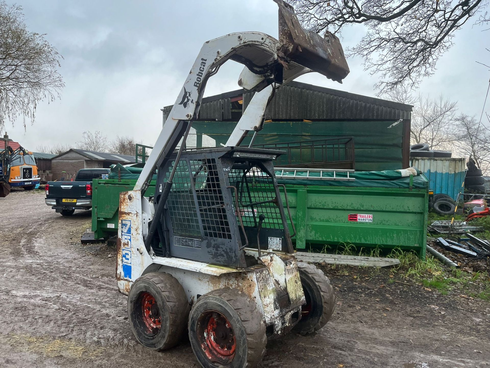 Bobcat 753 skid steer, engine starts and runs lovely *NO VAT*