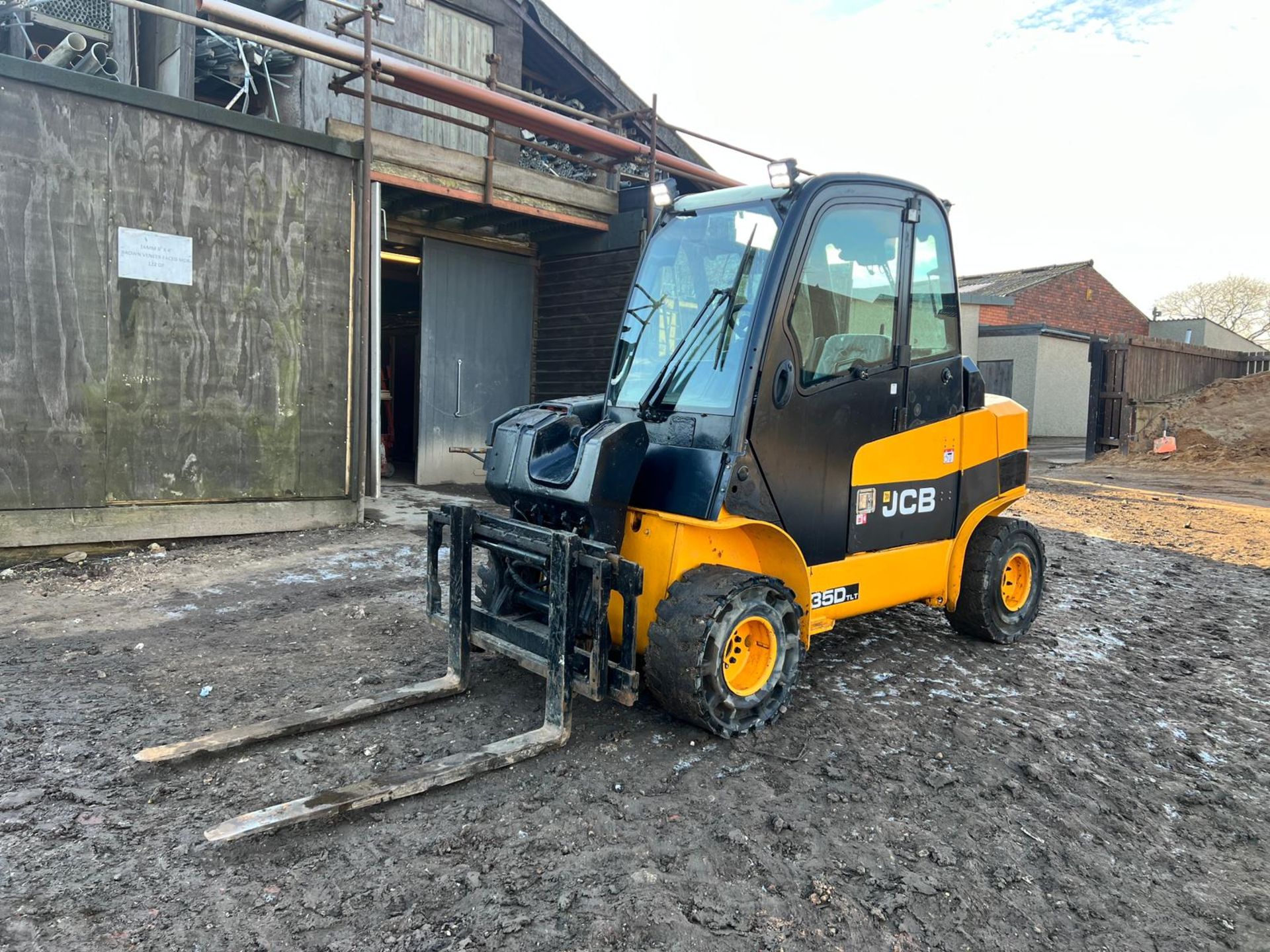 2018/19 JCB TLT35D Construction Master 4x4 3.5 Ton Telescopic Forklift/Teletruck *PLUS VAT*