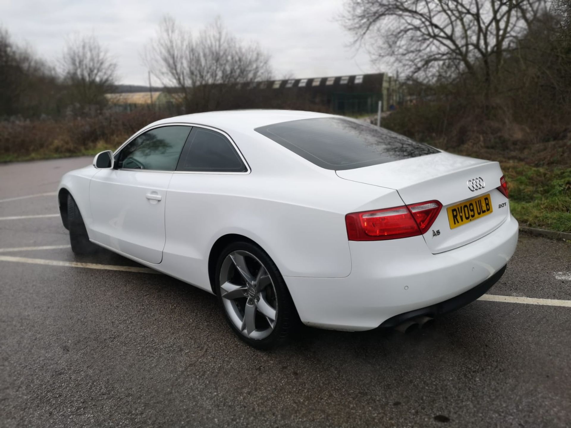 2009 AUDI A5 SPORT 180 TFSI WHITE COUPE *NO VAT* - Image 5 of 16