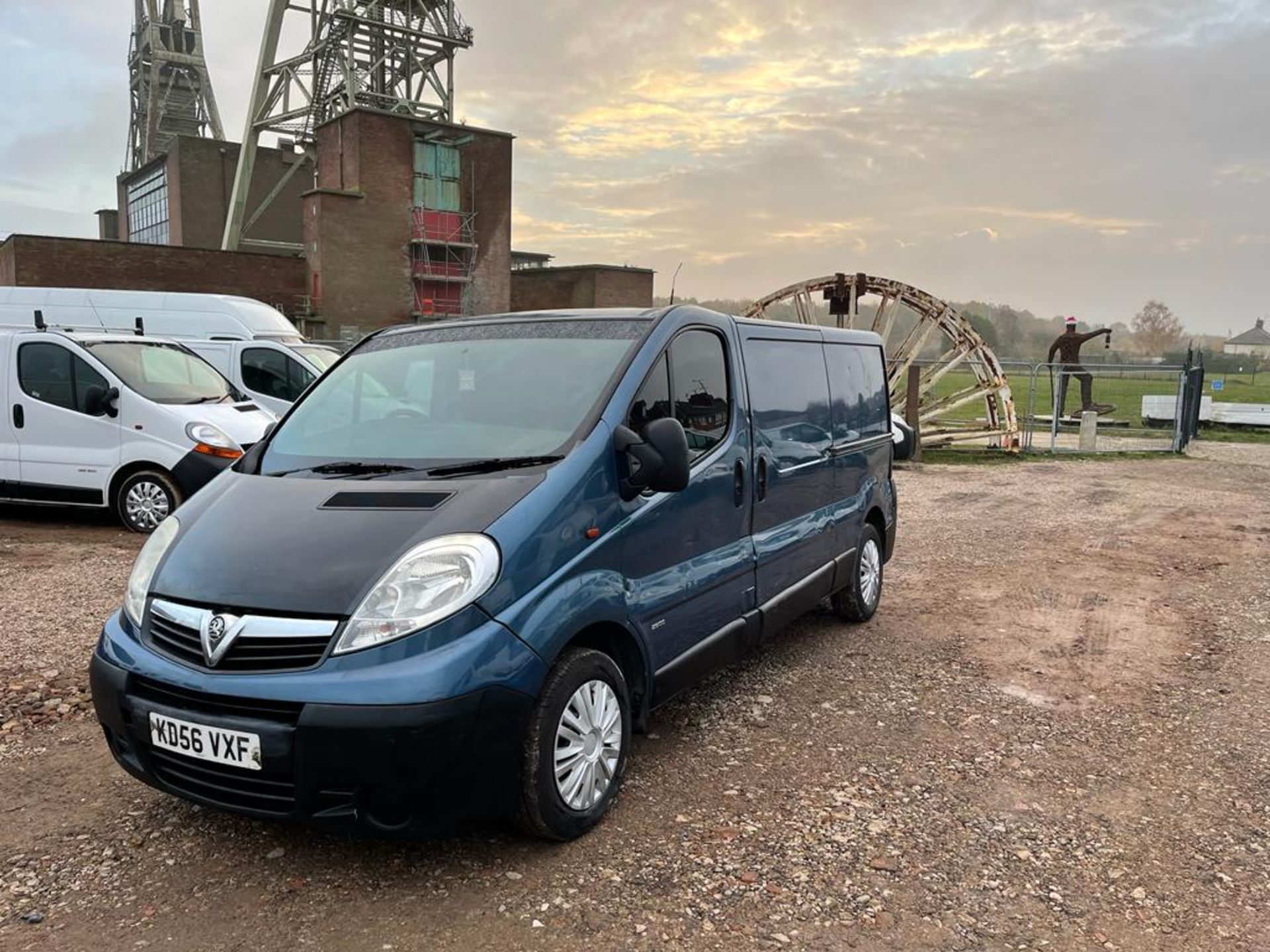 2006/56 VAUXHALL VIVARO 2900 CDTI LWB BLUE PANEL VAN *NO VAT*