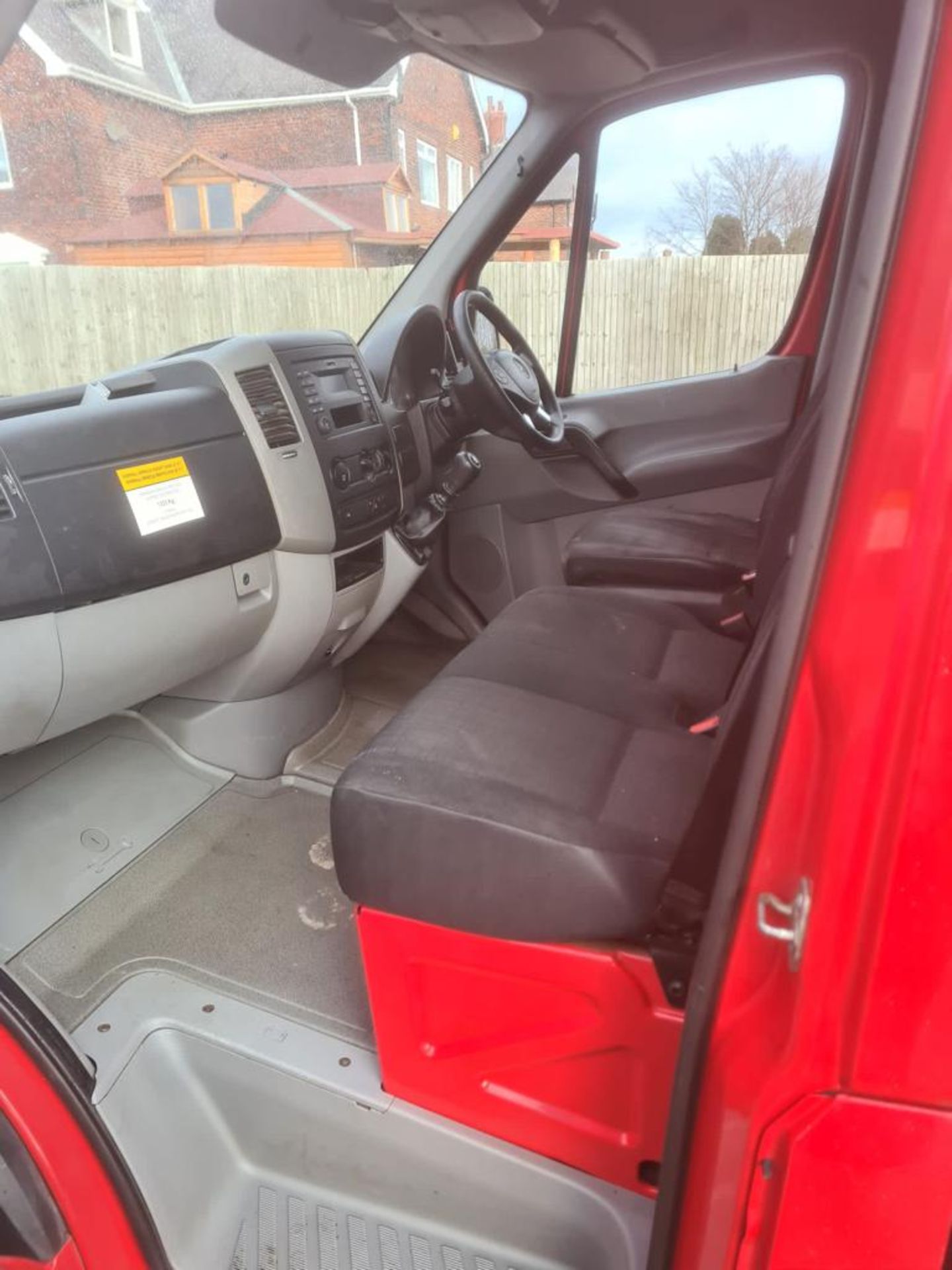 2013 MERCEDES-BENZ SPRINTER 310 CDI RED PANEL VAN *NO VAT* - Image 10 of 12