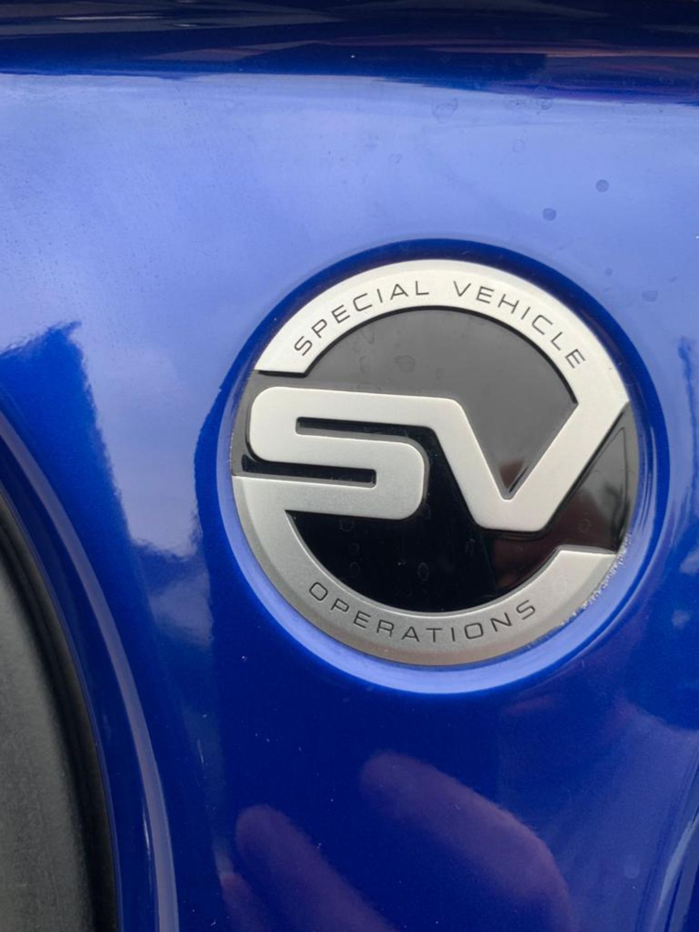 2018 LAND ROVER RANGE ROVER SPORT SVR S/C AUTO BLUE SUV ESTATE *NO VAT* - Image 27 of 31