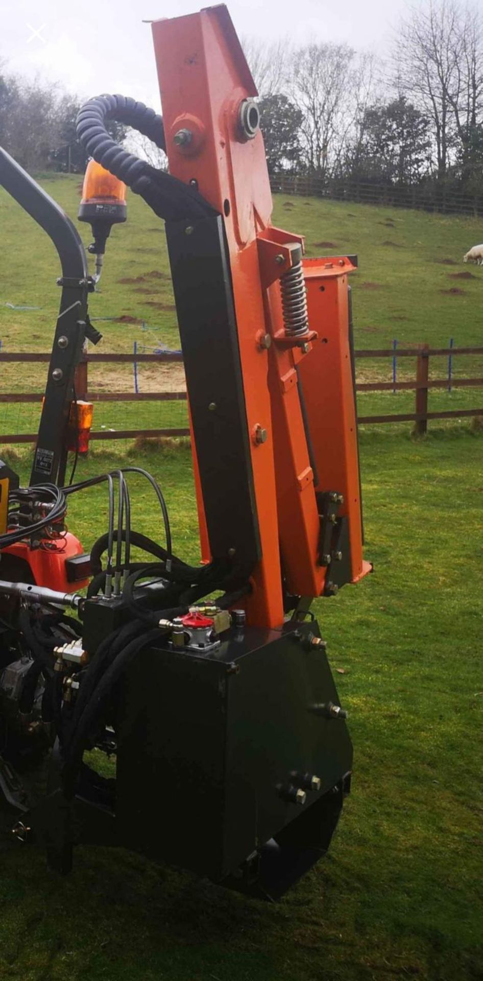 New And Unused AM80 Hedge Cutter With Flail Head, Suitable For Compact Tractor *PLUS VAT* - Image 2 of 3