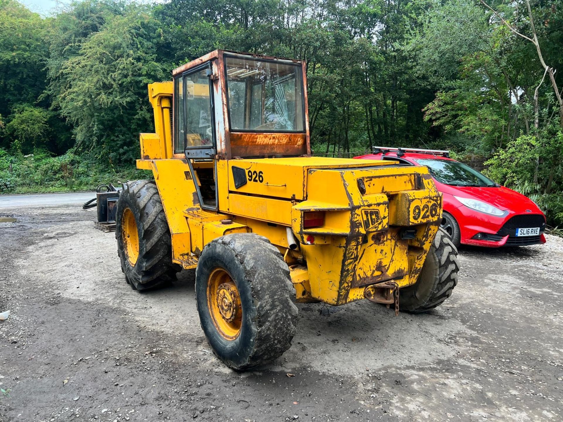 JCB 926 4 WHEEL DRIVE FORKLIFT, 3 STAGE CONTAINER SPEC MAST *PLUS VAT* - Image 3 of 14