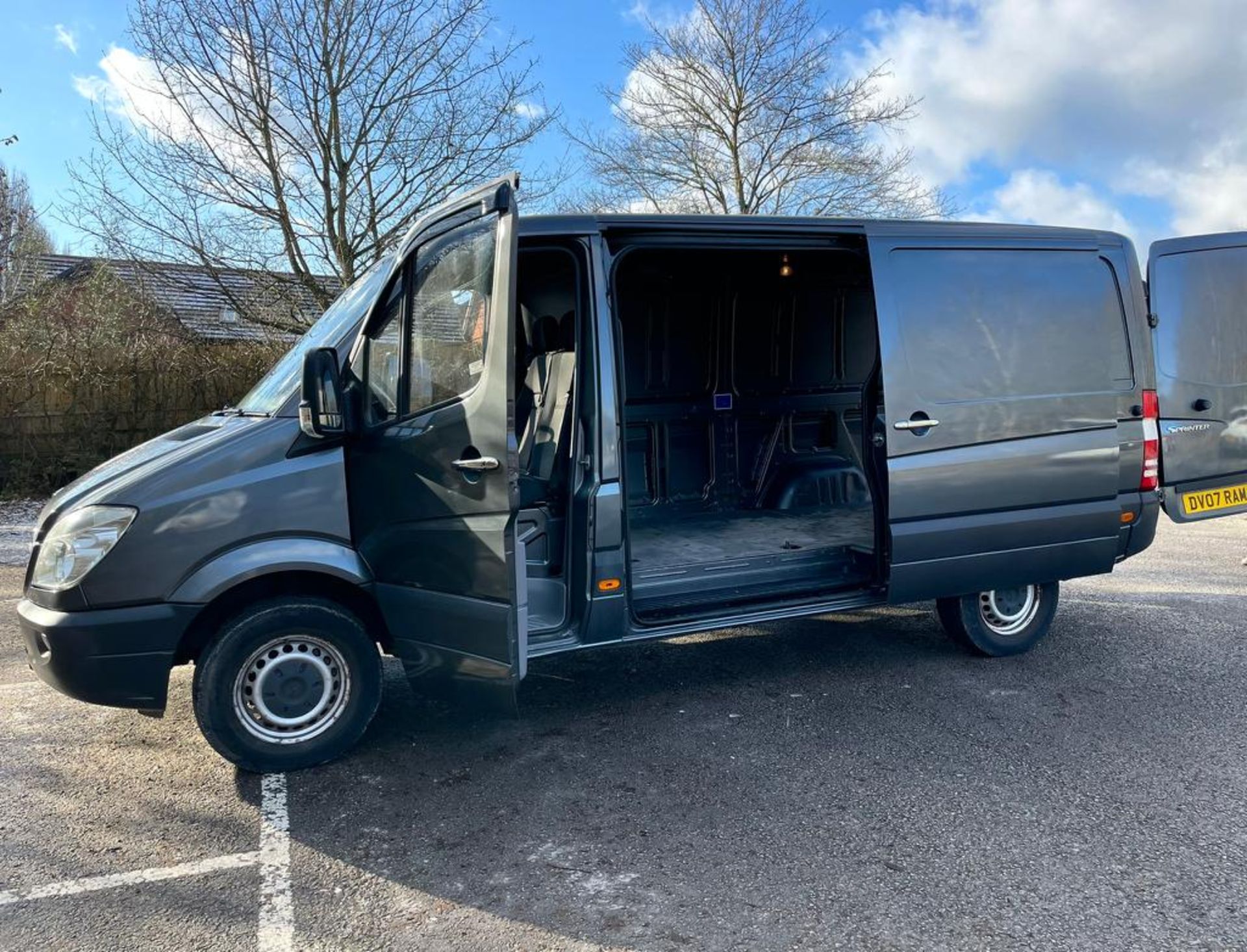 2007 MERCEDES-BENZ SPRINTER 316 CDI GREY PANEL VAN *NO VAT* - Image 7 of 18