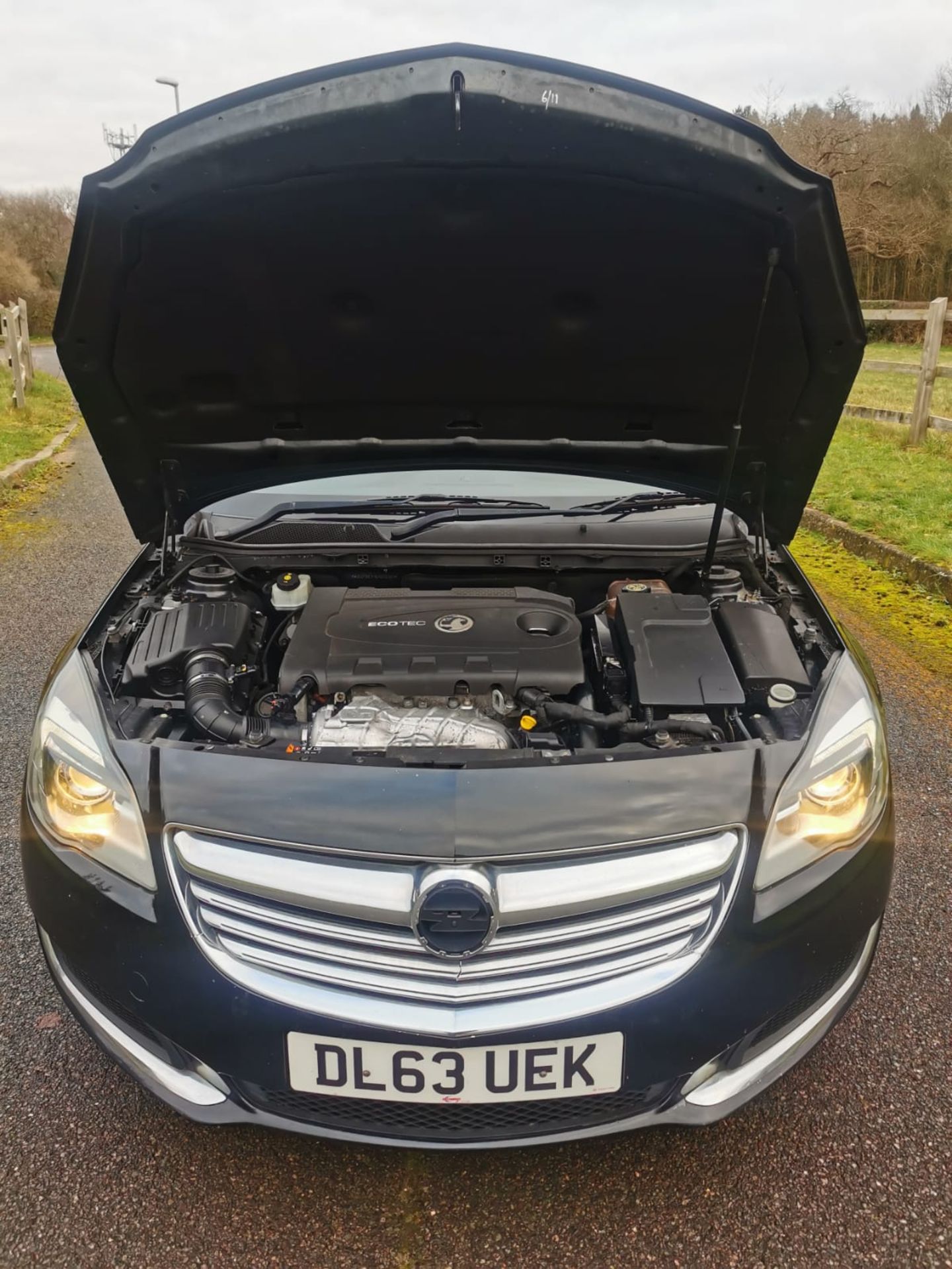 2014/63 REG VAUXHALL INSIGNIA TECHLINE CDTI ECO S/S BLACK ESTATE 2.0 DIESEL *NO VAT* - Image 9 of 22