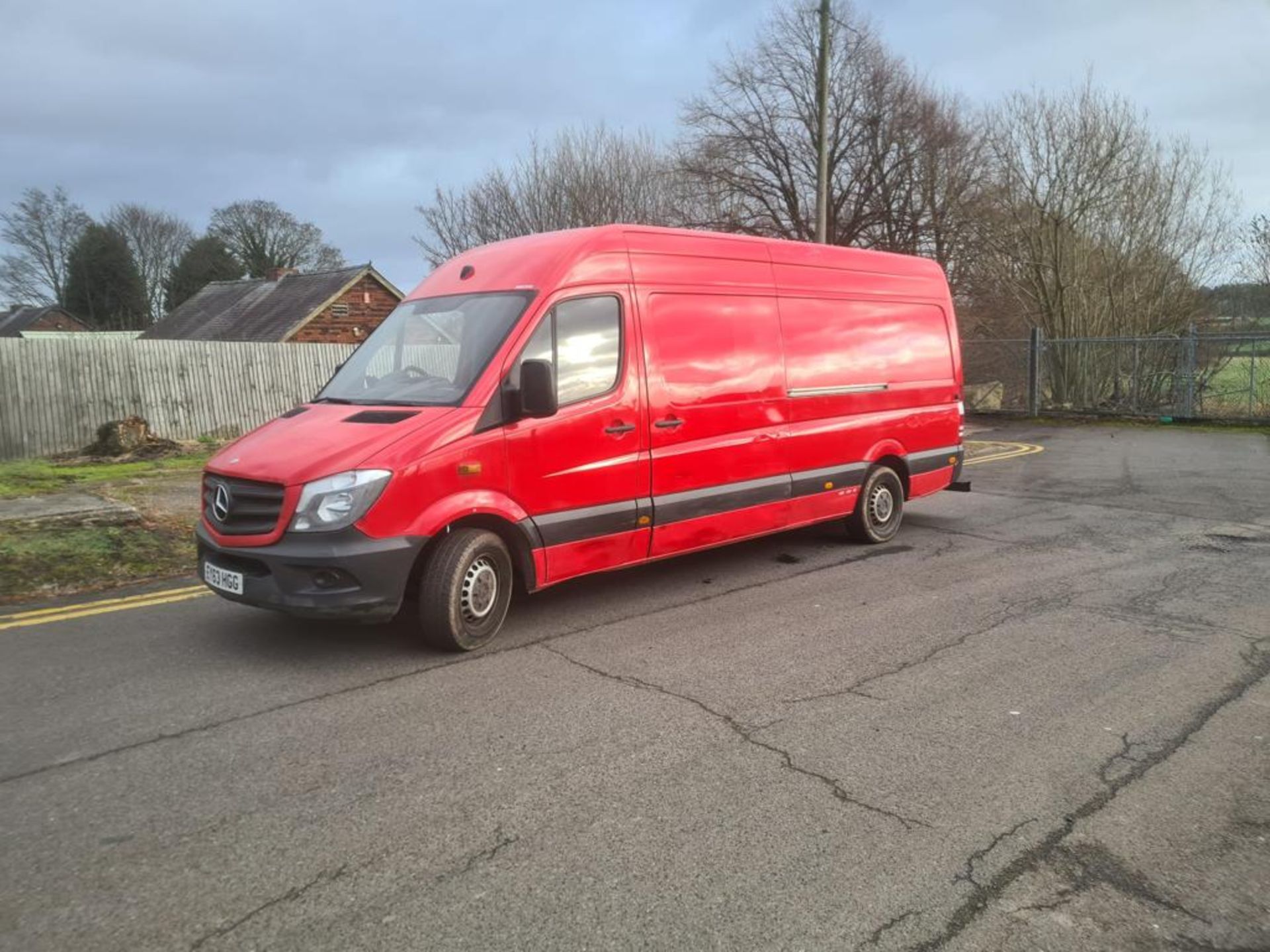 2013 MERCEDES-BENZ SPRINTER 310 CDI RED PANEL VAN *NO VAT*