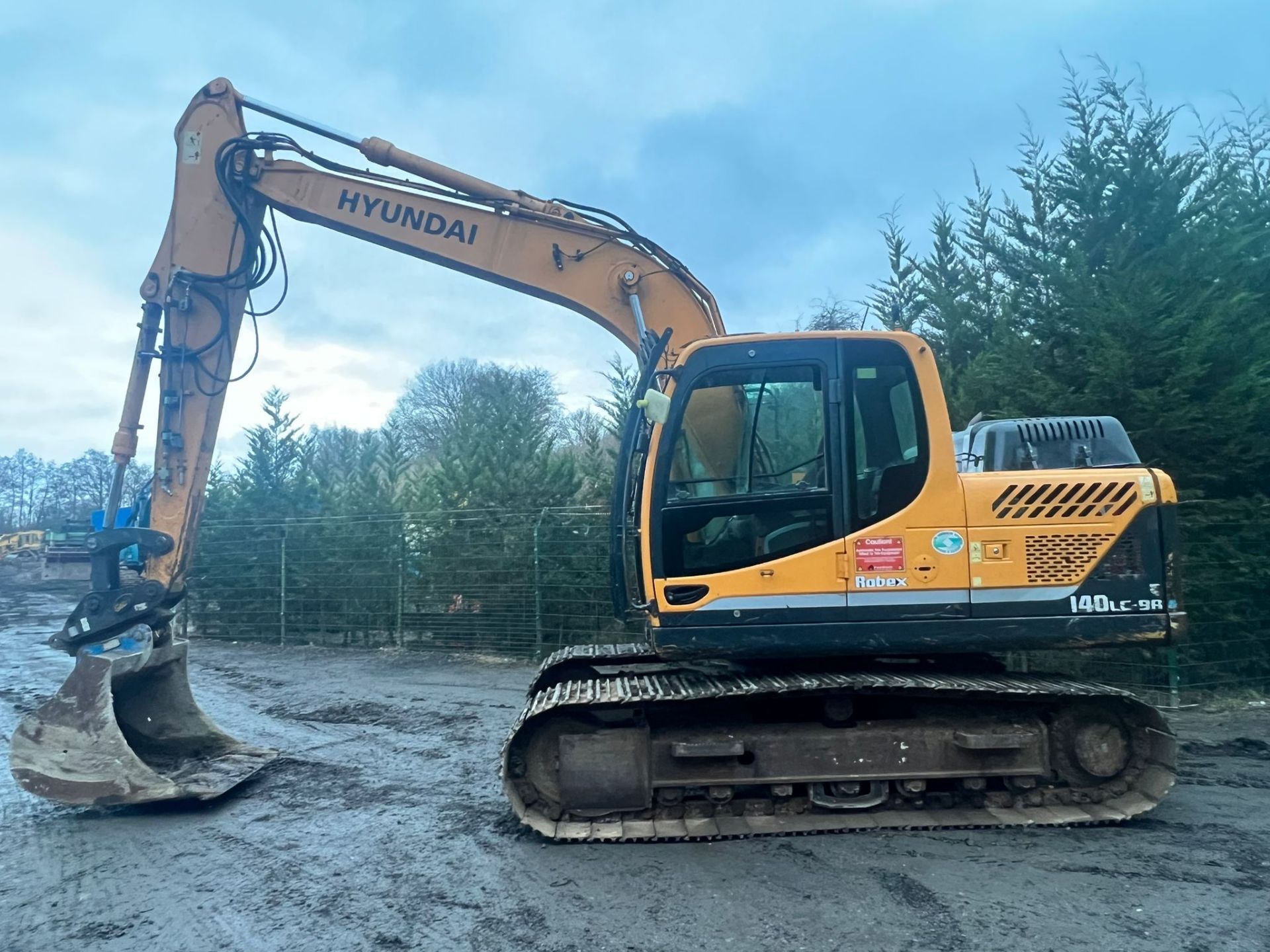 2014 Hyundai Robex 140LC-9A 14 Tonne Excavator *PLUS VAT* - Image 5 of 9