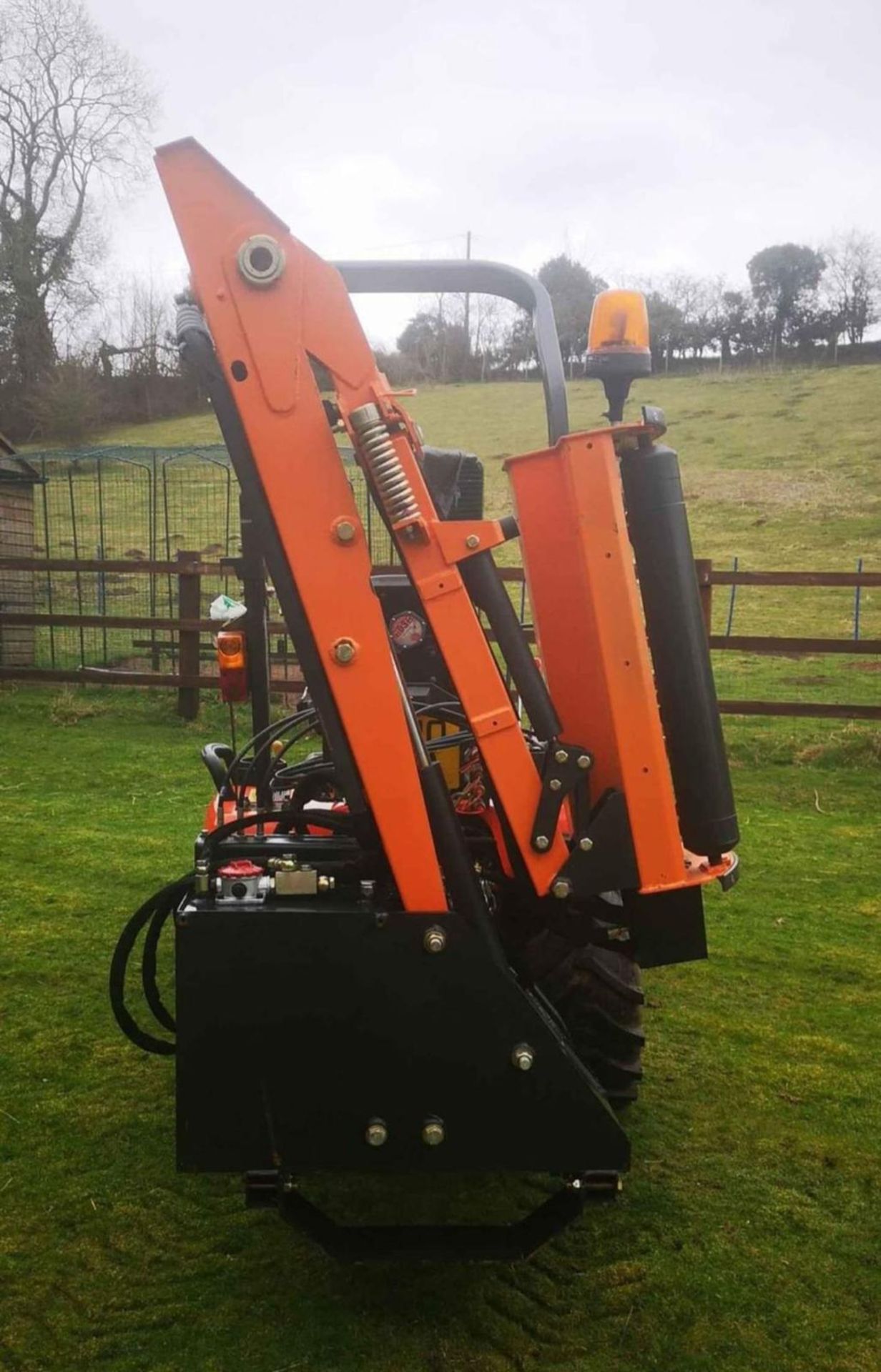New And Unused AM80 Hedge Cutter With Flail Head, Suitable For Compact Tractor *PLUS VAT*