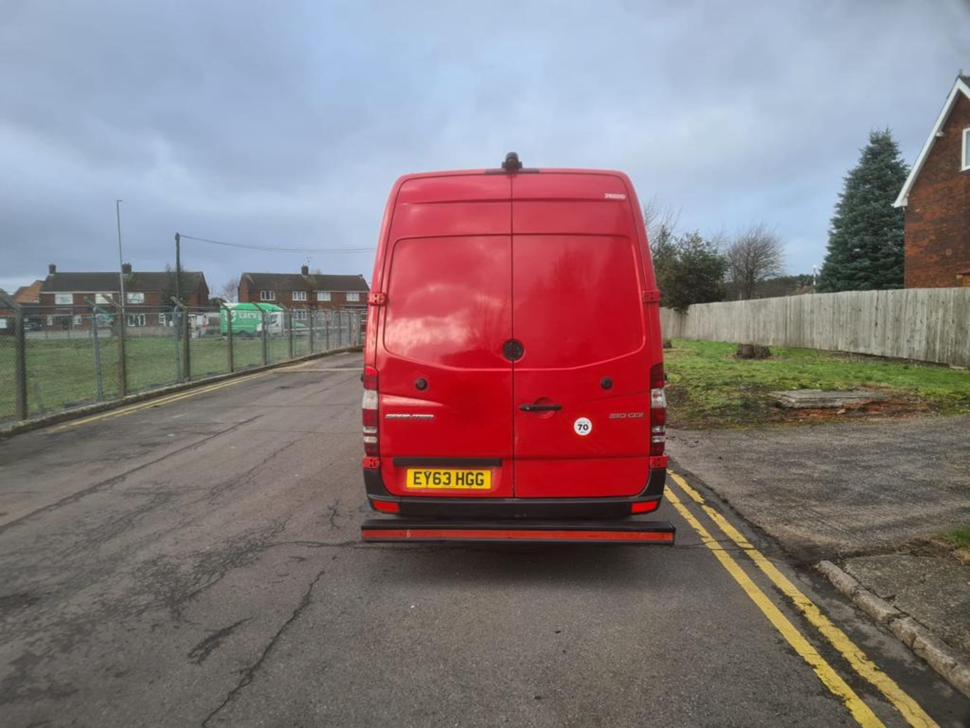 2013 MERCEDES-BENZ SPRINTER 310 CDI RED PANEL VAN *NO VAT* - Image 7 of 12