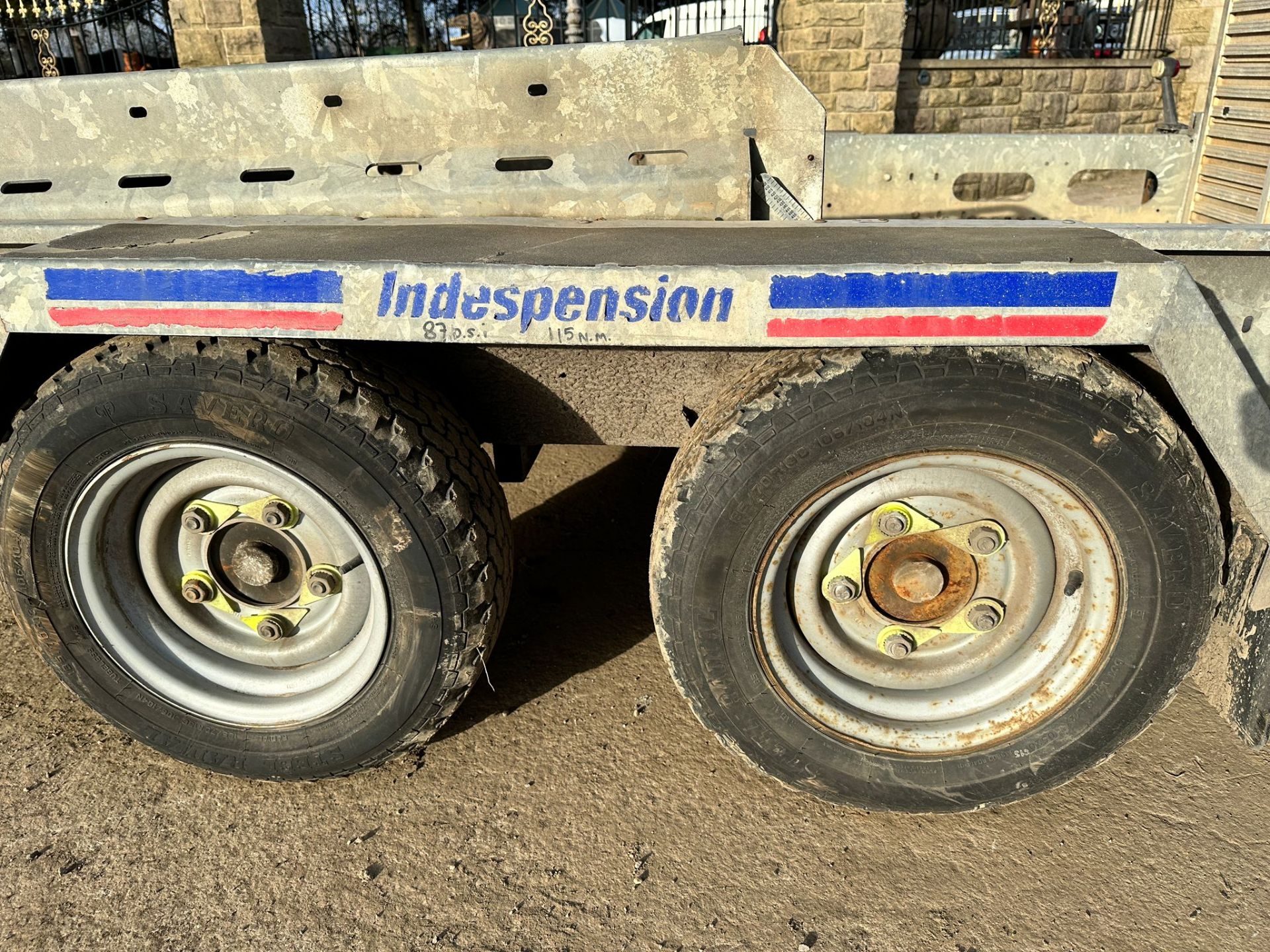 Indespension PL3500 3.5 Ton Plant Trailer *PLUS VAT* - Image 10 of 15