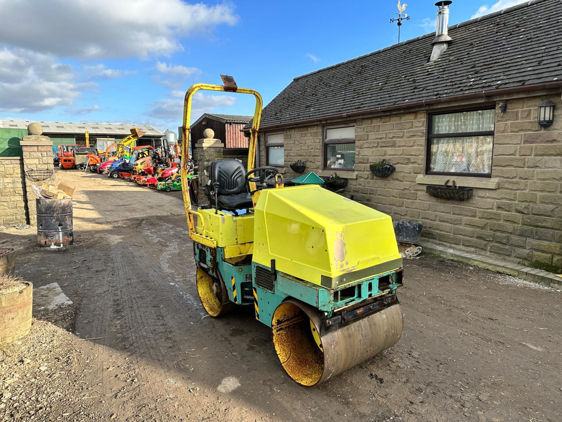 Ammann AV12 Twin Drum Vibrating Roller *PLUS VAT* - Image 3 of 13