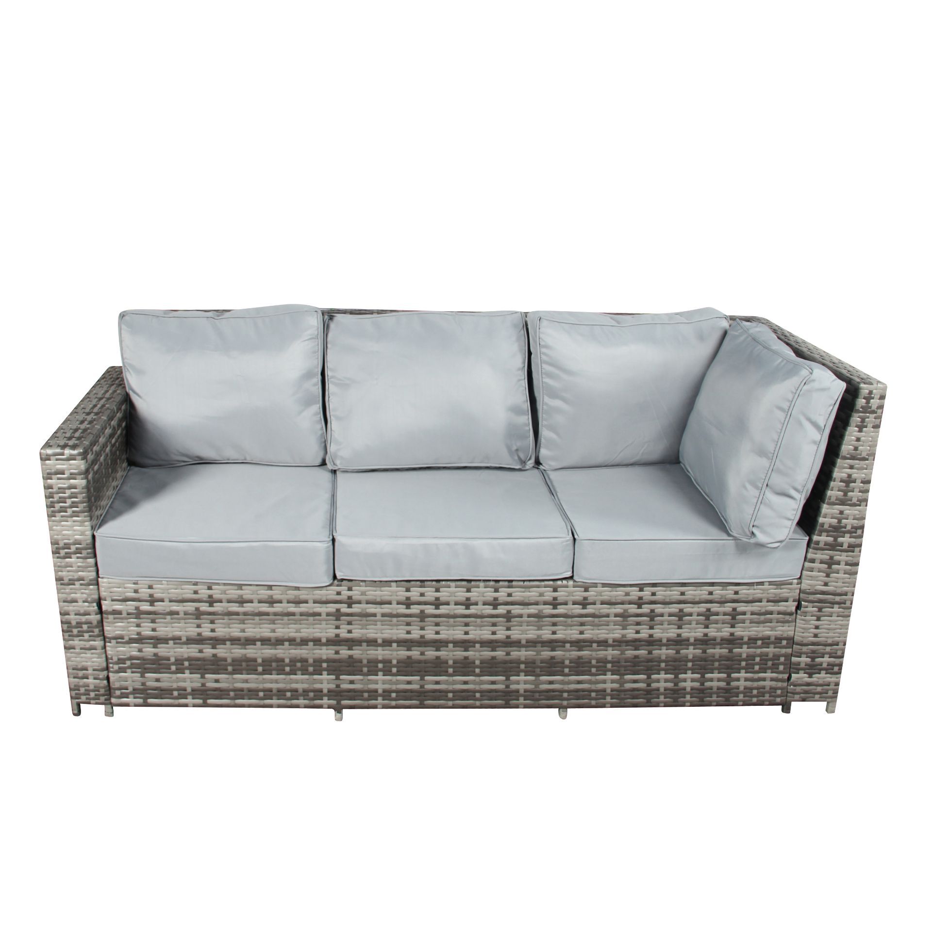 Brand new Rattan set 8 seater corner set with rise and lowering table *PLUS VAT* - Image 9 of 9