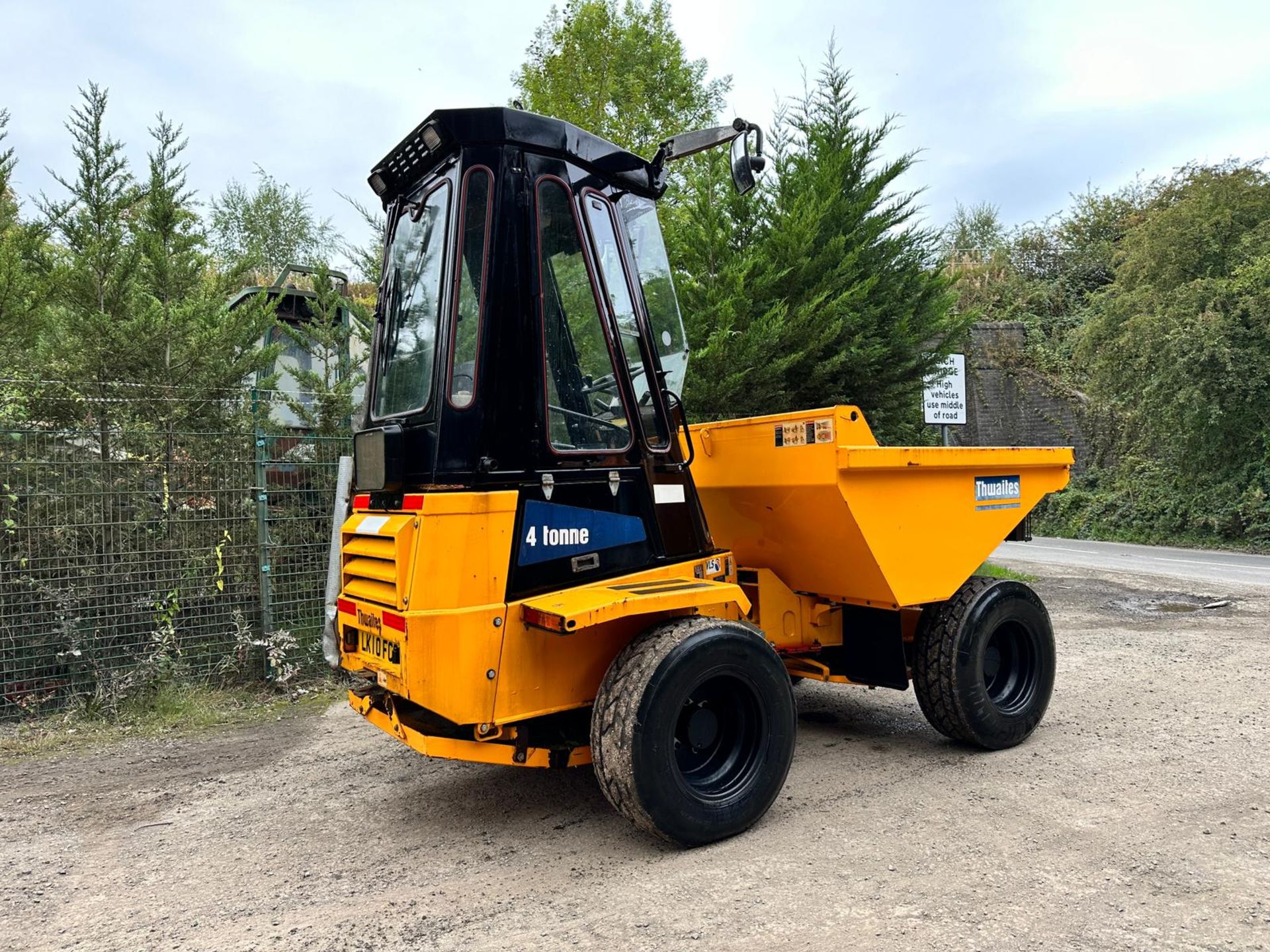 2010 Thwaites 4 Tonne 4WD Dumper, Showing A Low 1332 Hours! *PLUS VAT* - Image 3 of 20